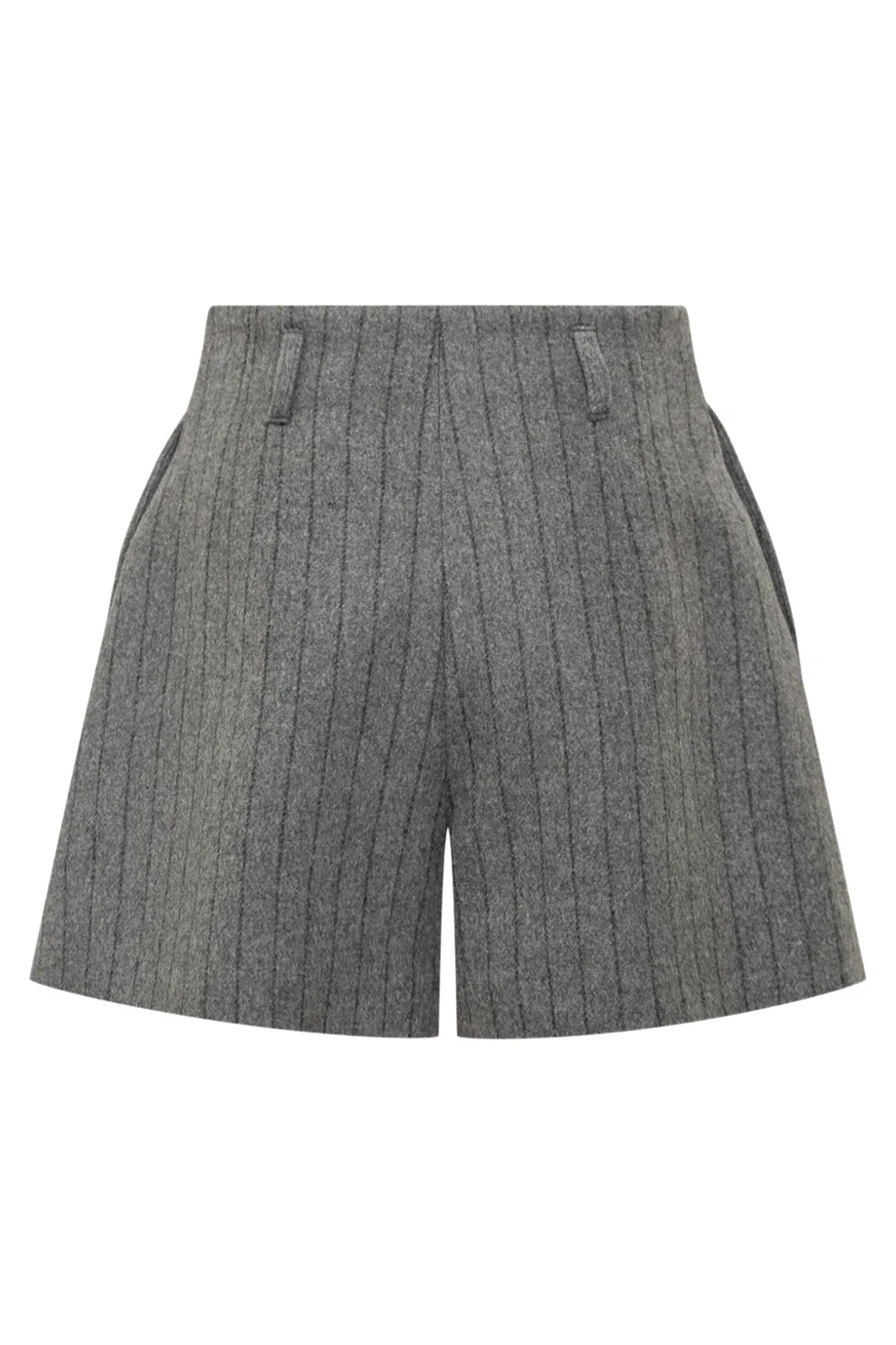 Dames short grijs