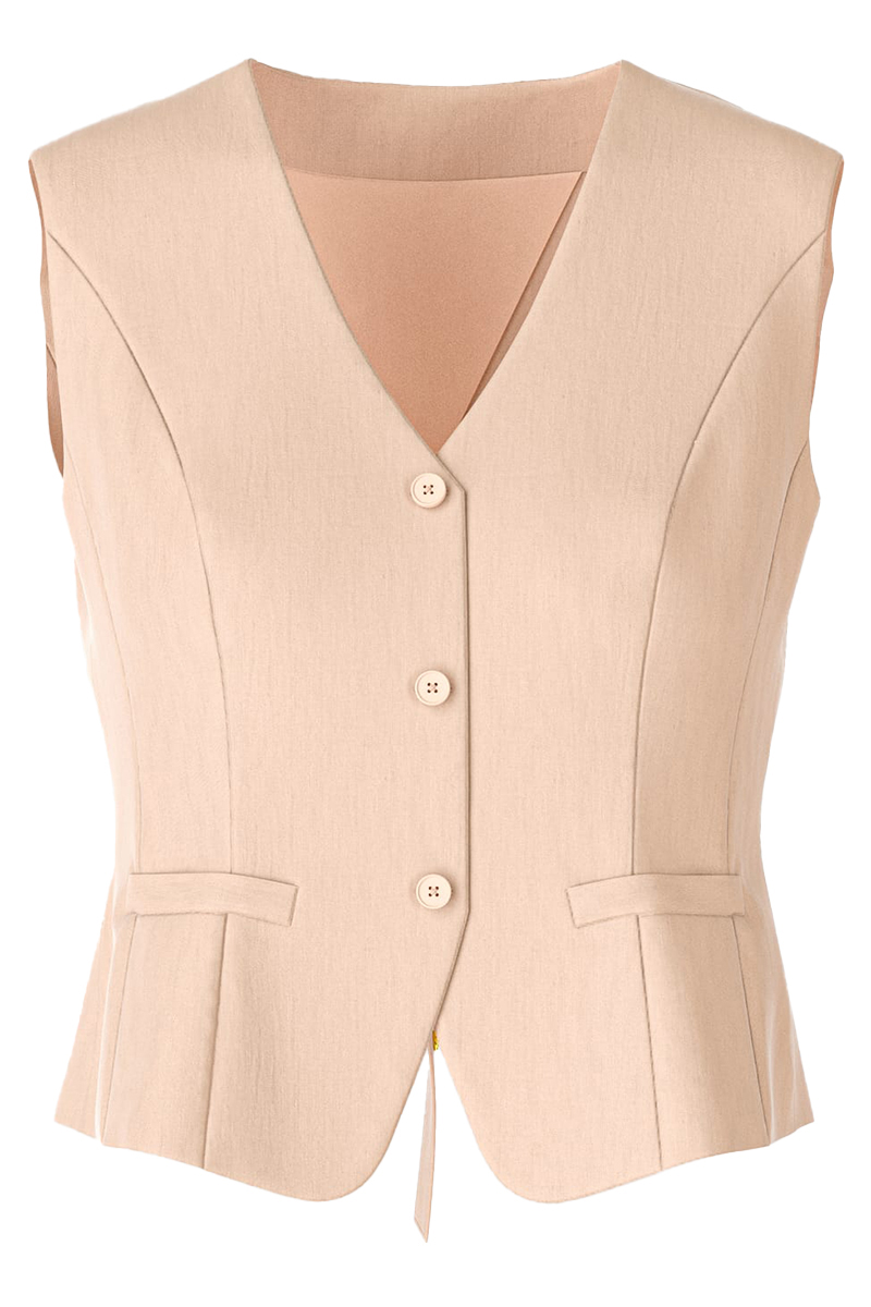 Dames gilet rose