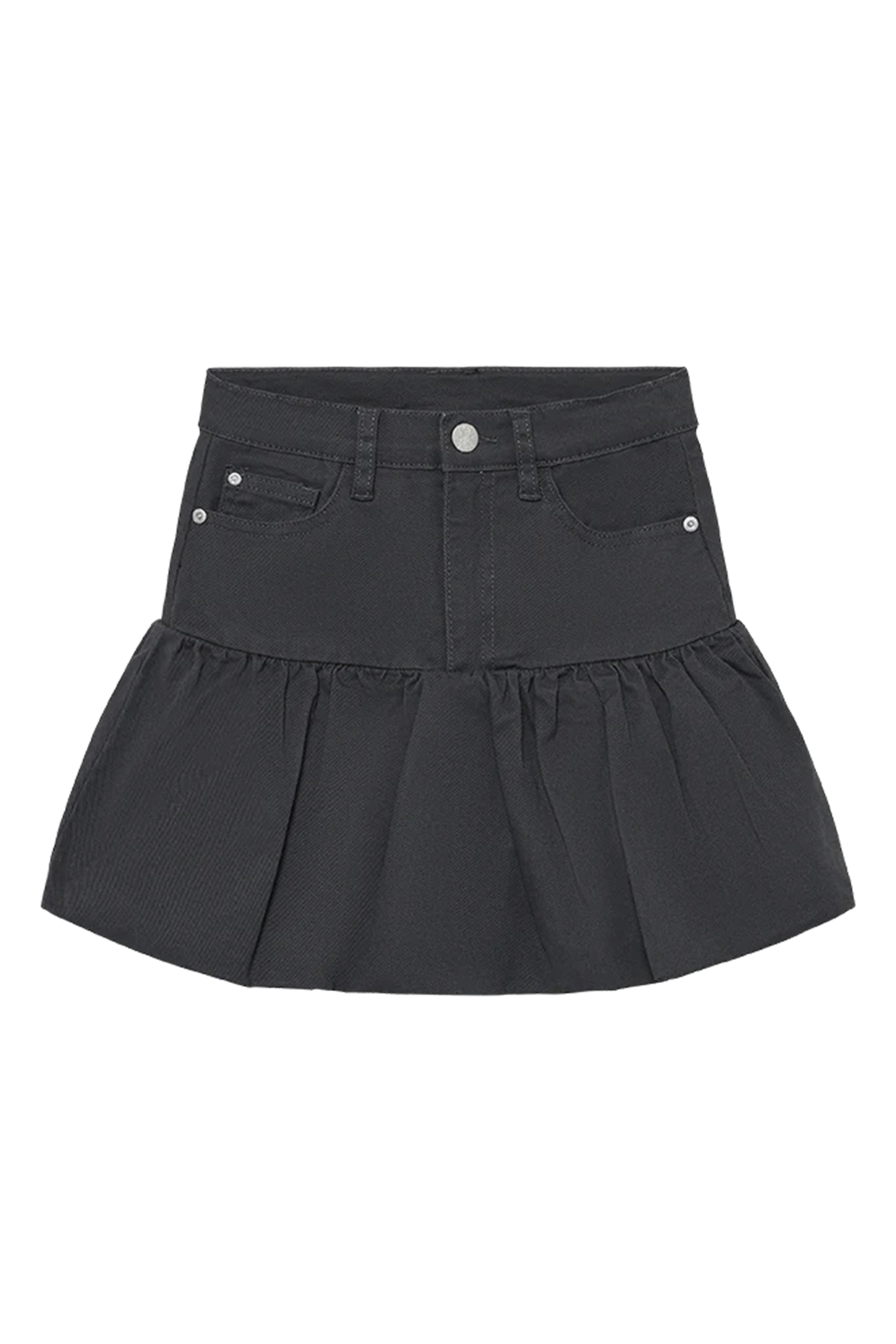 Meisjes rok grijs