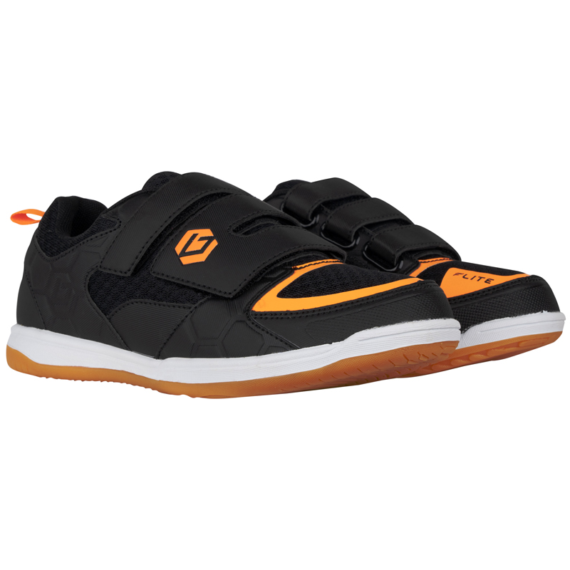 Brabo BF1022D Brabo Indoor Shoe Velcro Bl Zwart-1 2