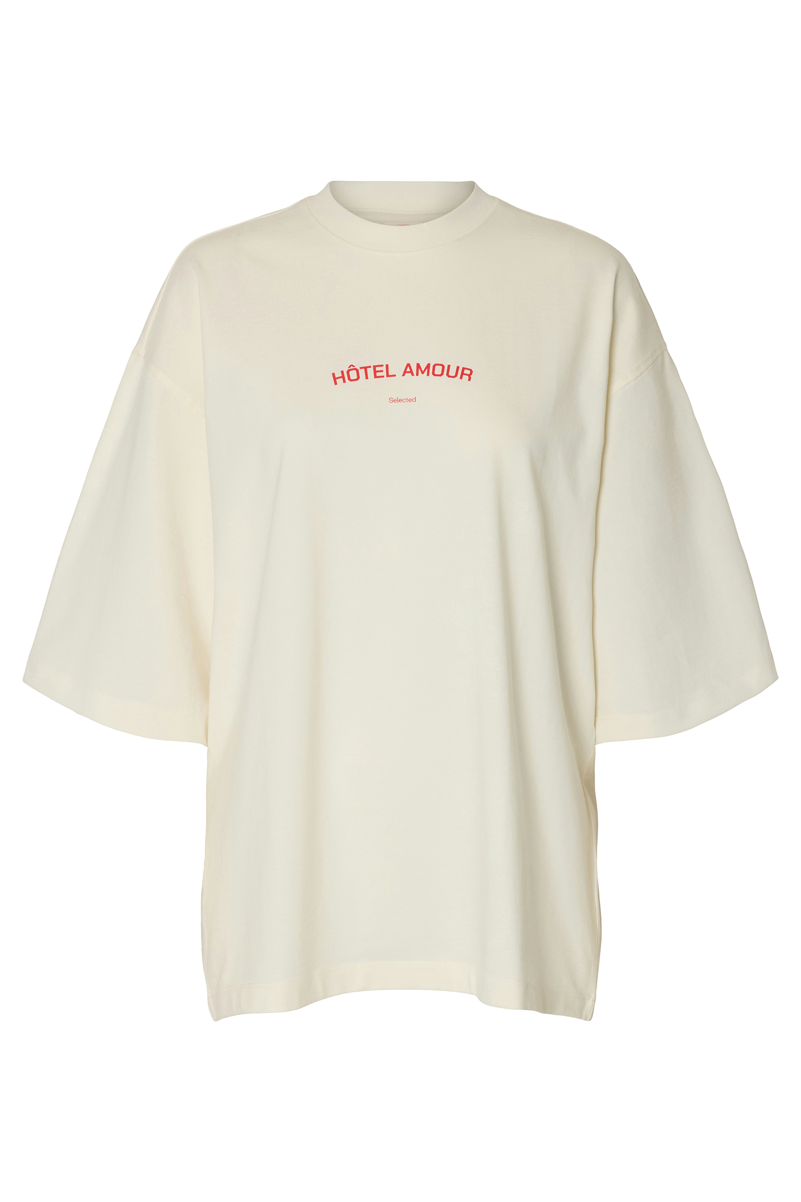 Dames t-shirt korte mouw geel