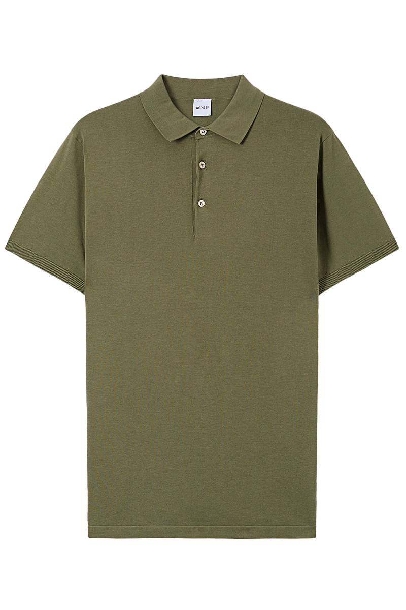 Aspesi POLO MOD.M040 Groen-2 1