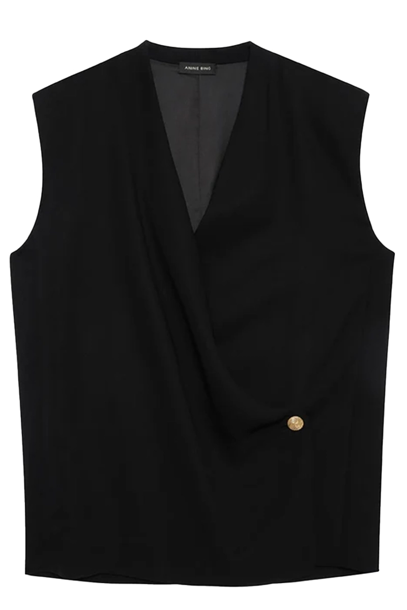 Dames top zwart