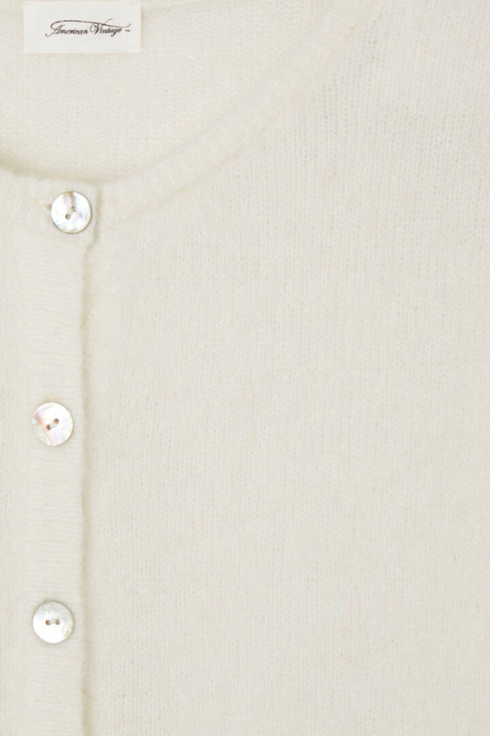 Dames vest ecru