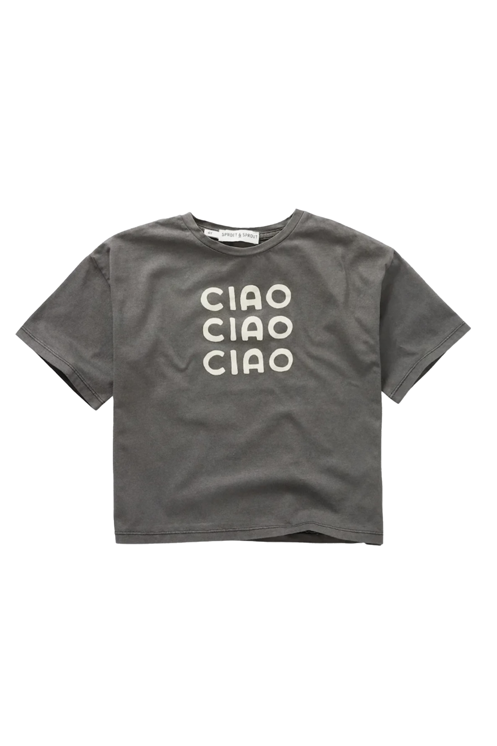 Jongens t-shirt korte mouw zwart