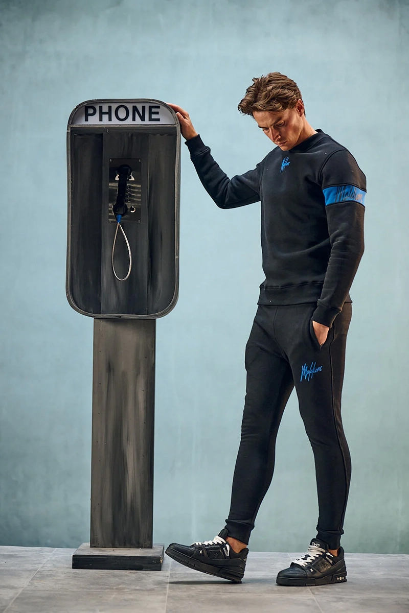Heren joggingbroek zwart