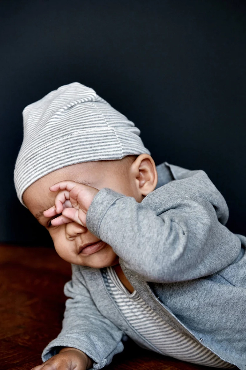 Gray Label baby beanie Blauw-1 2