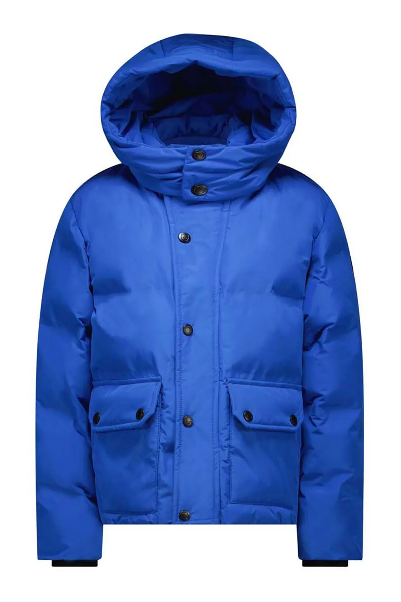 Wintersport jongens jack blauw