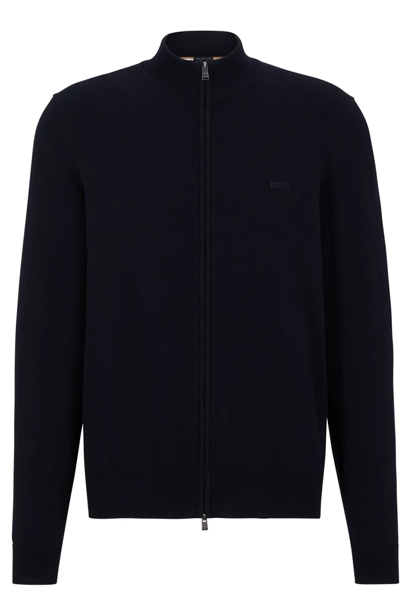 Heren vest blauw