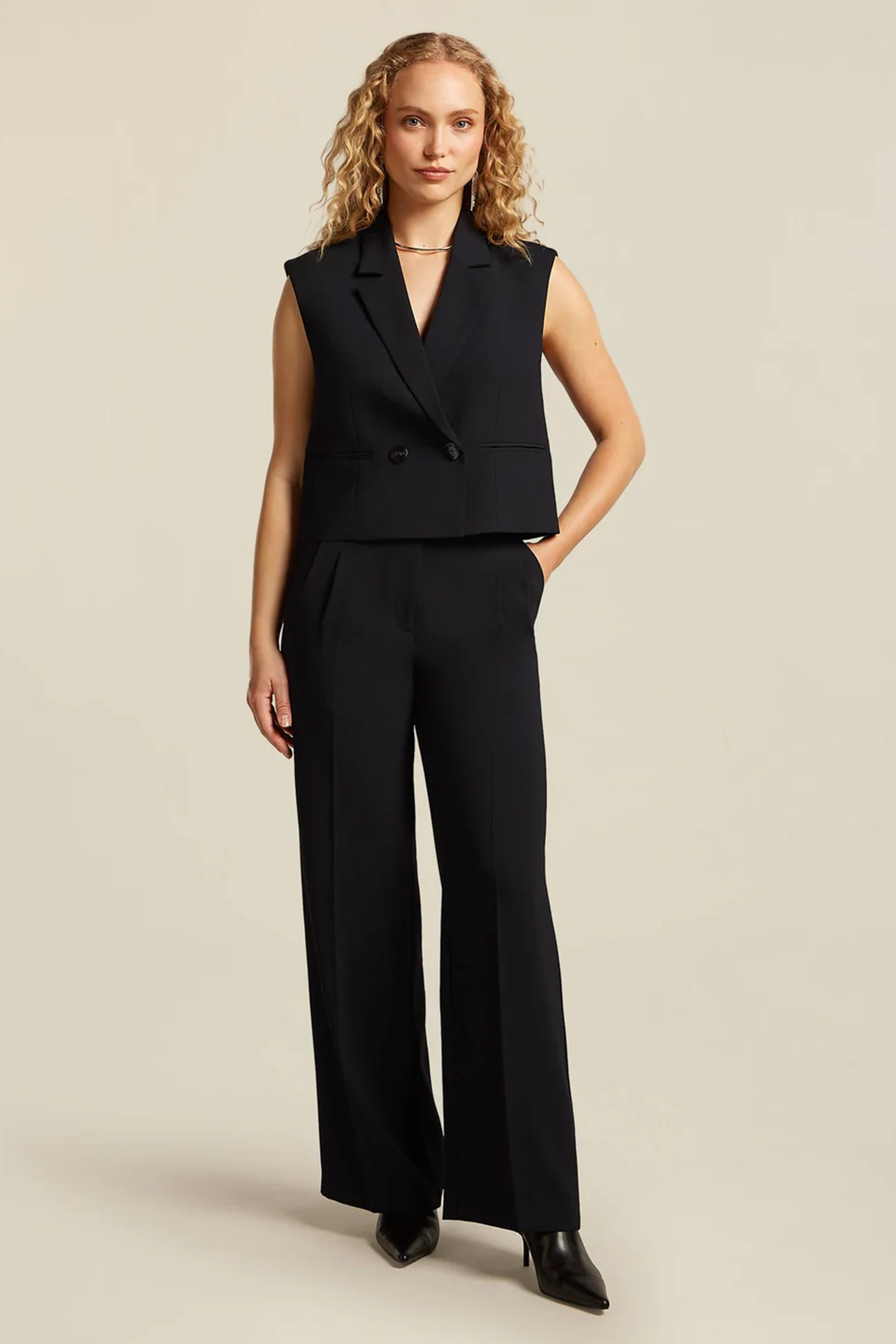 Dames broek zwart