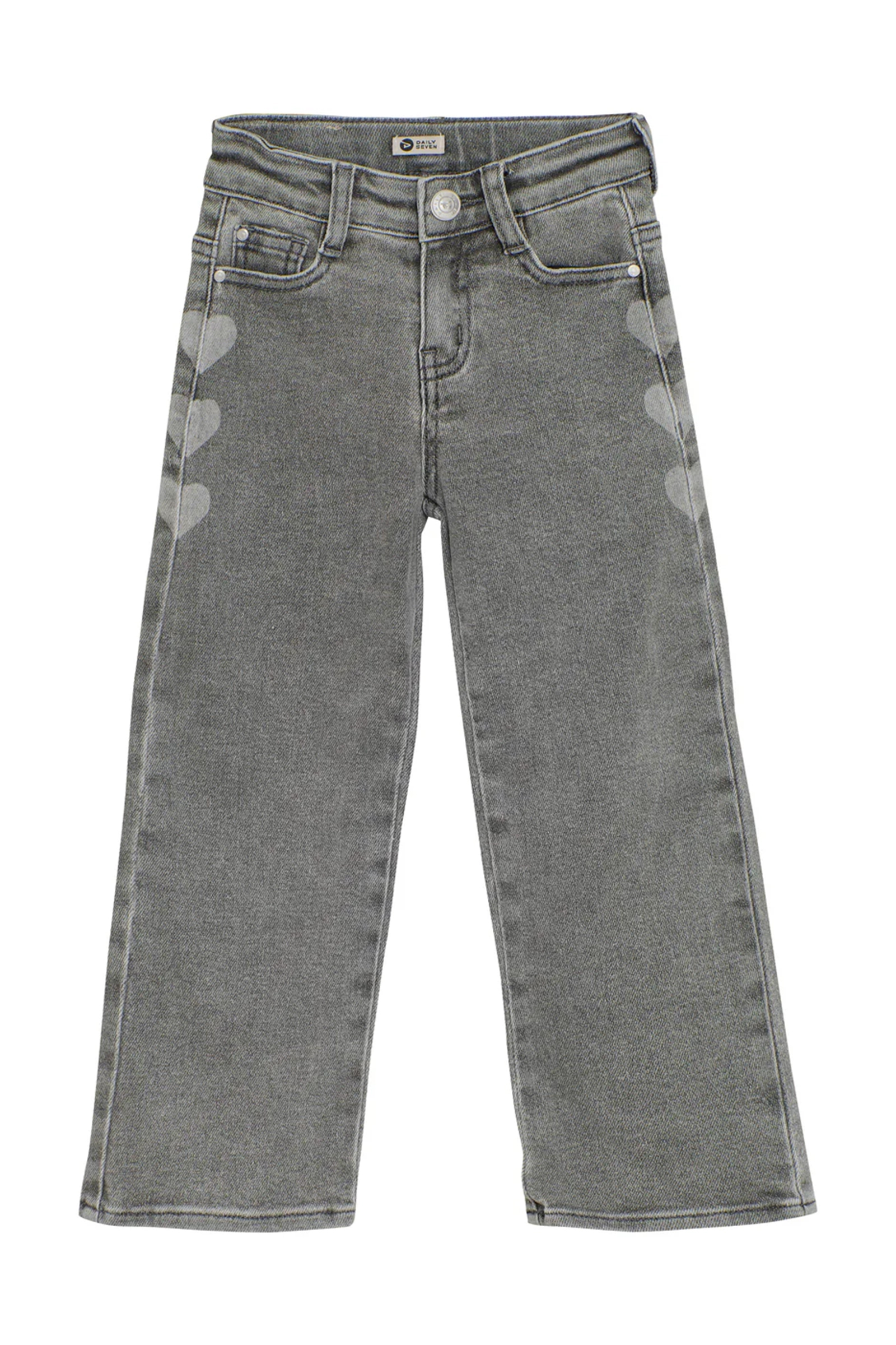 Meisjes jeans grijs