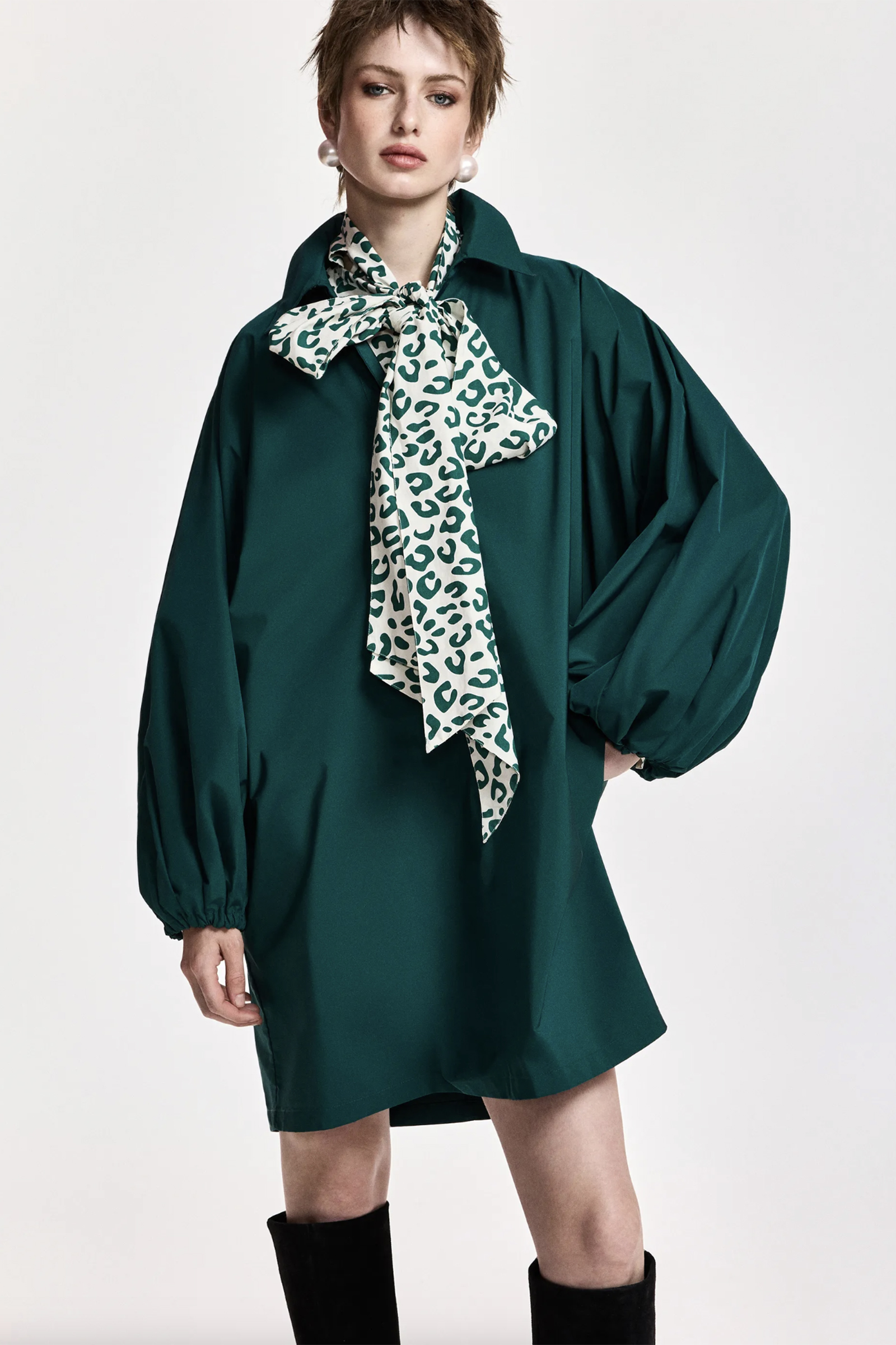 Dames jurk groen
