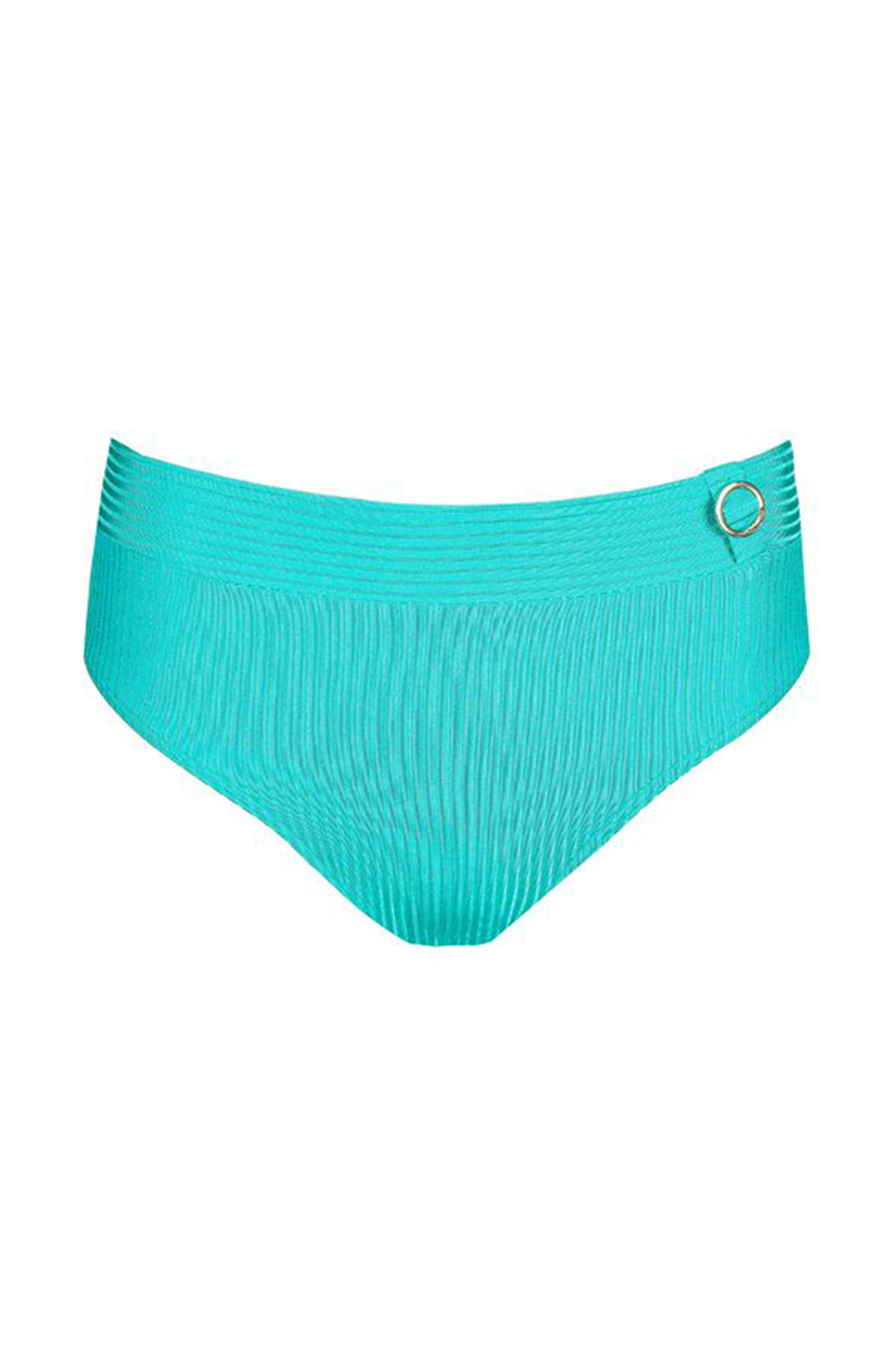 Bad/beach dames bikini slip blauw