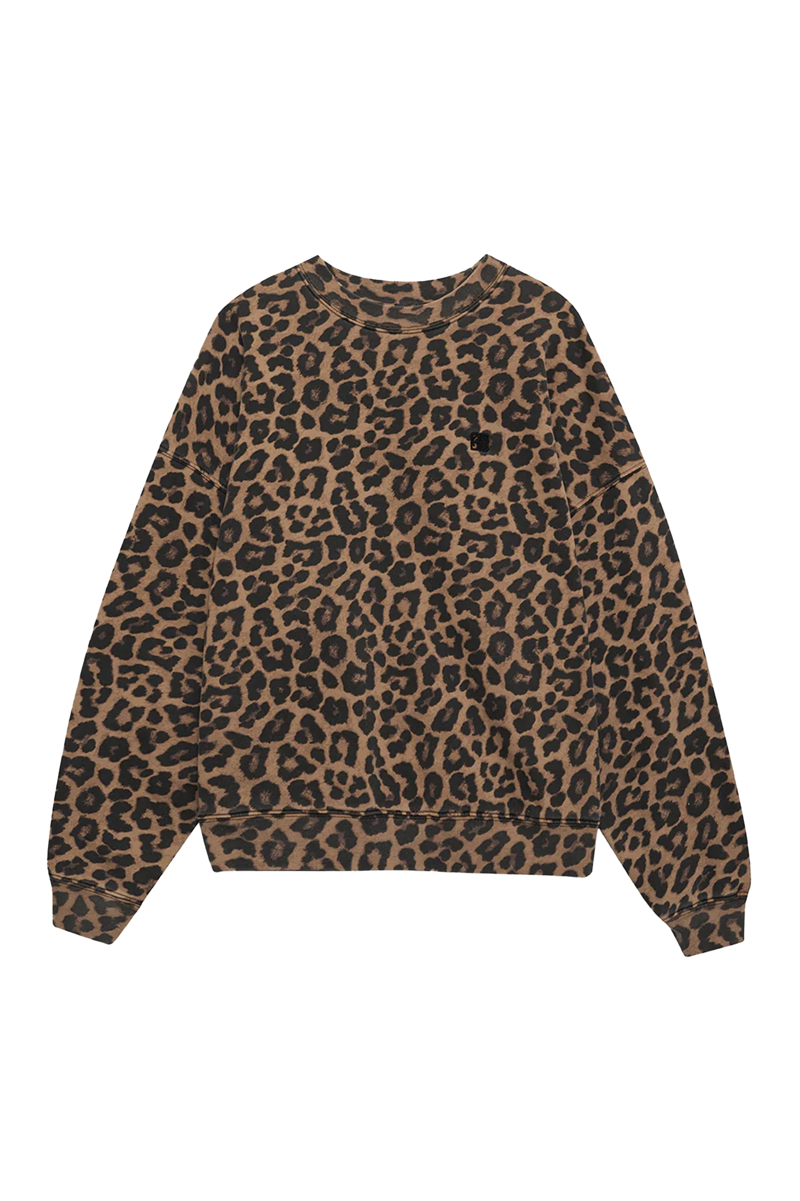 Anine Bing Miles sweatshirt bruin/beige-1 1