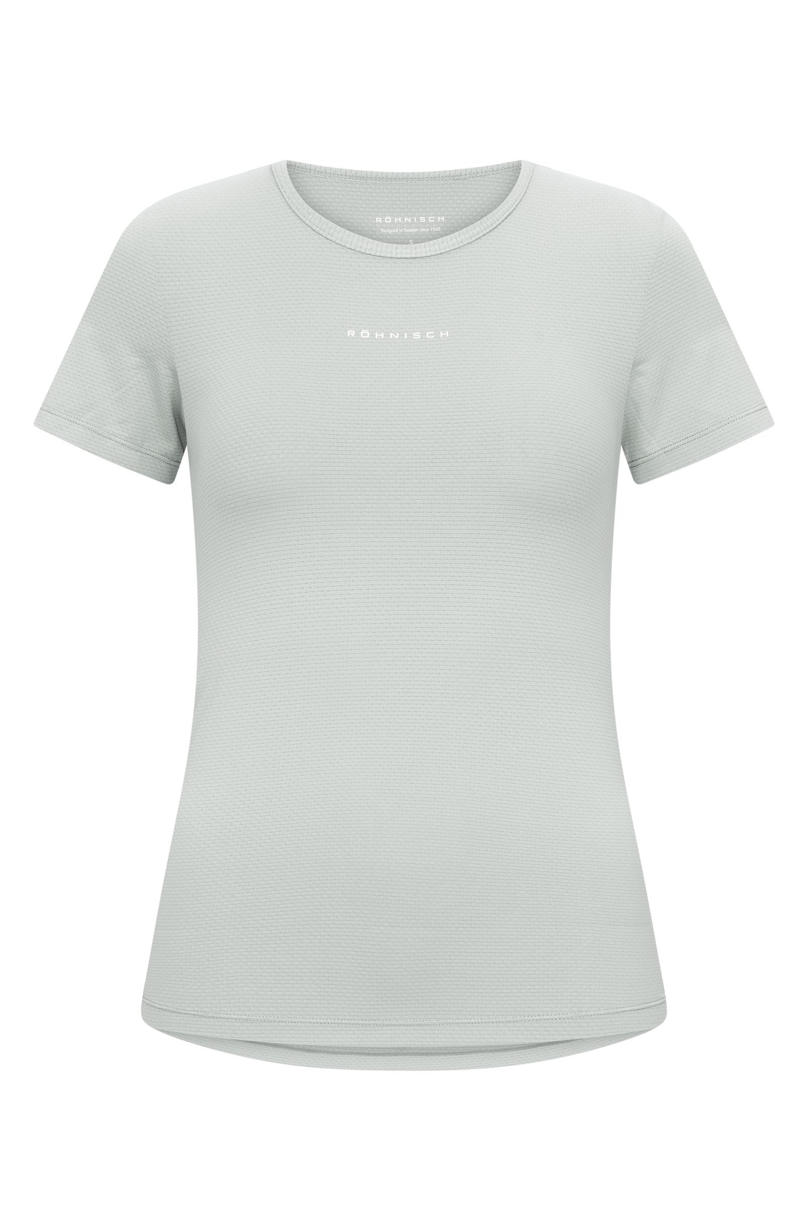 Fitness dames t-shirt km grijs