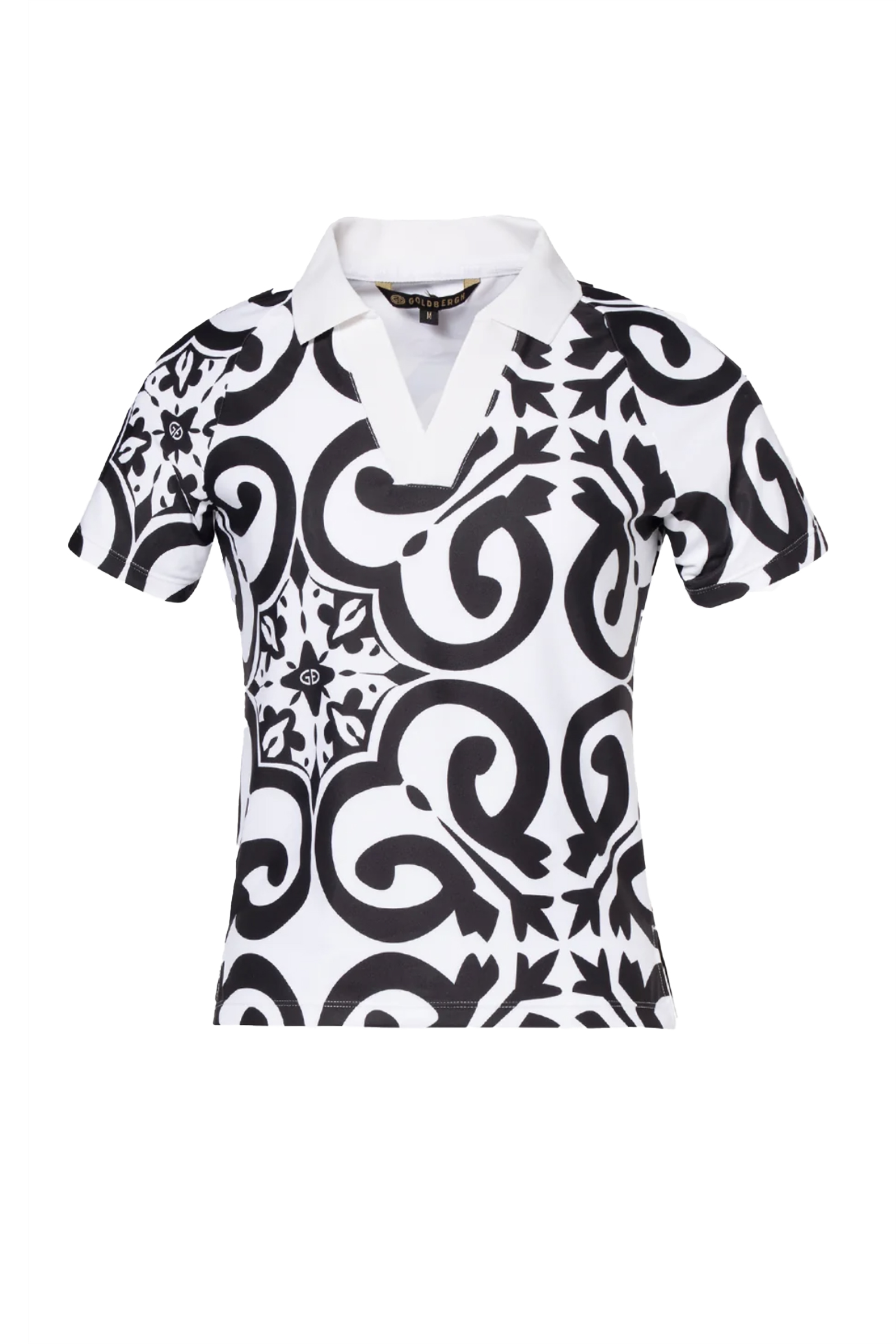 Casual dames polo km zwart