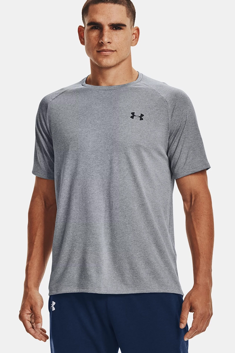 Voetbal heren t-shirt km grijs