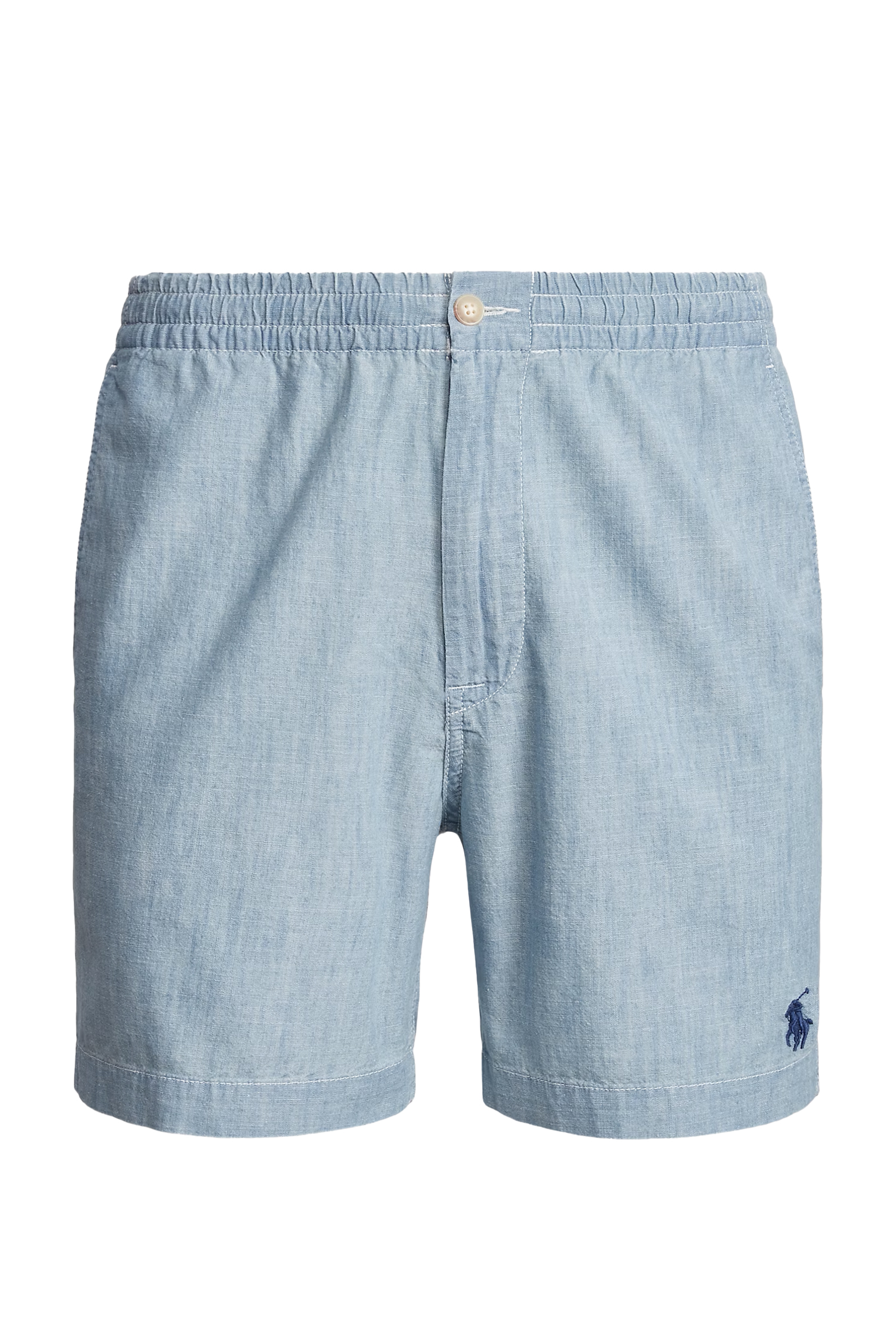 Heren short blauw