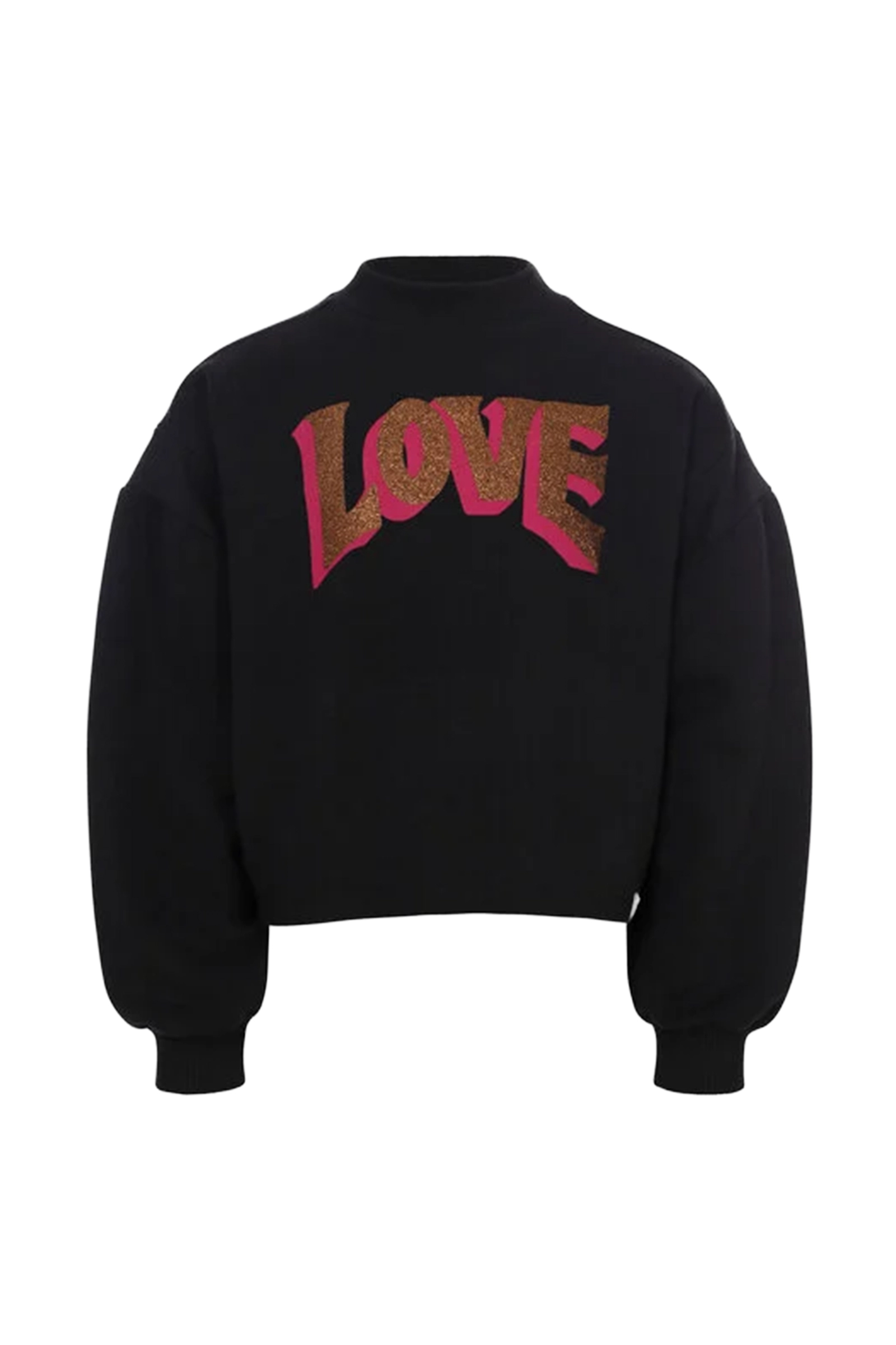 Meisjes sweater zwart