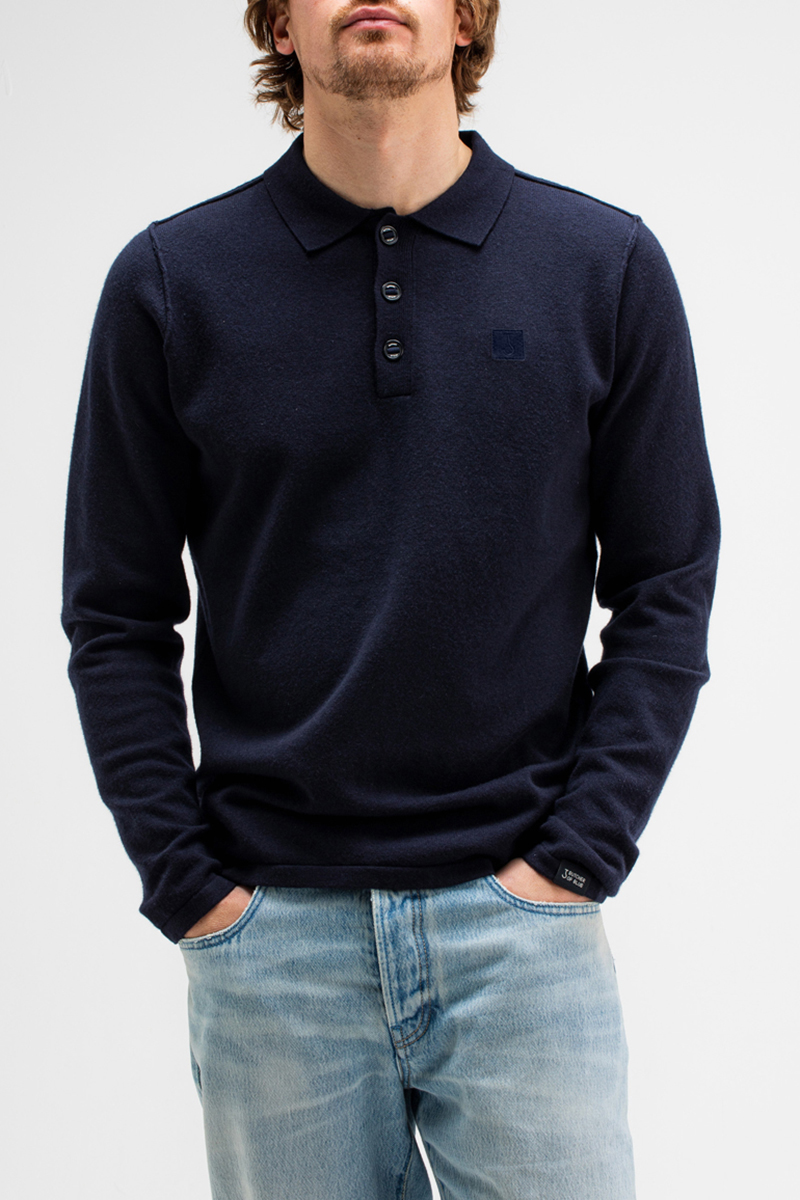 Heren trui blauw