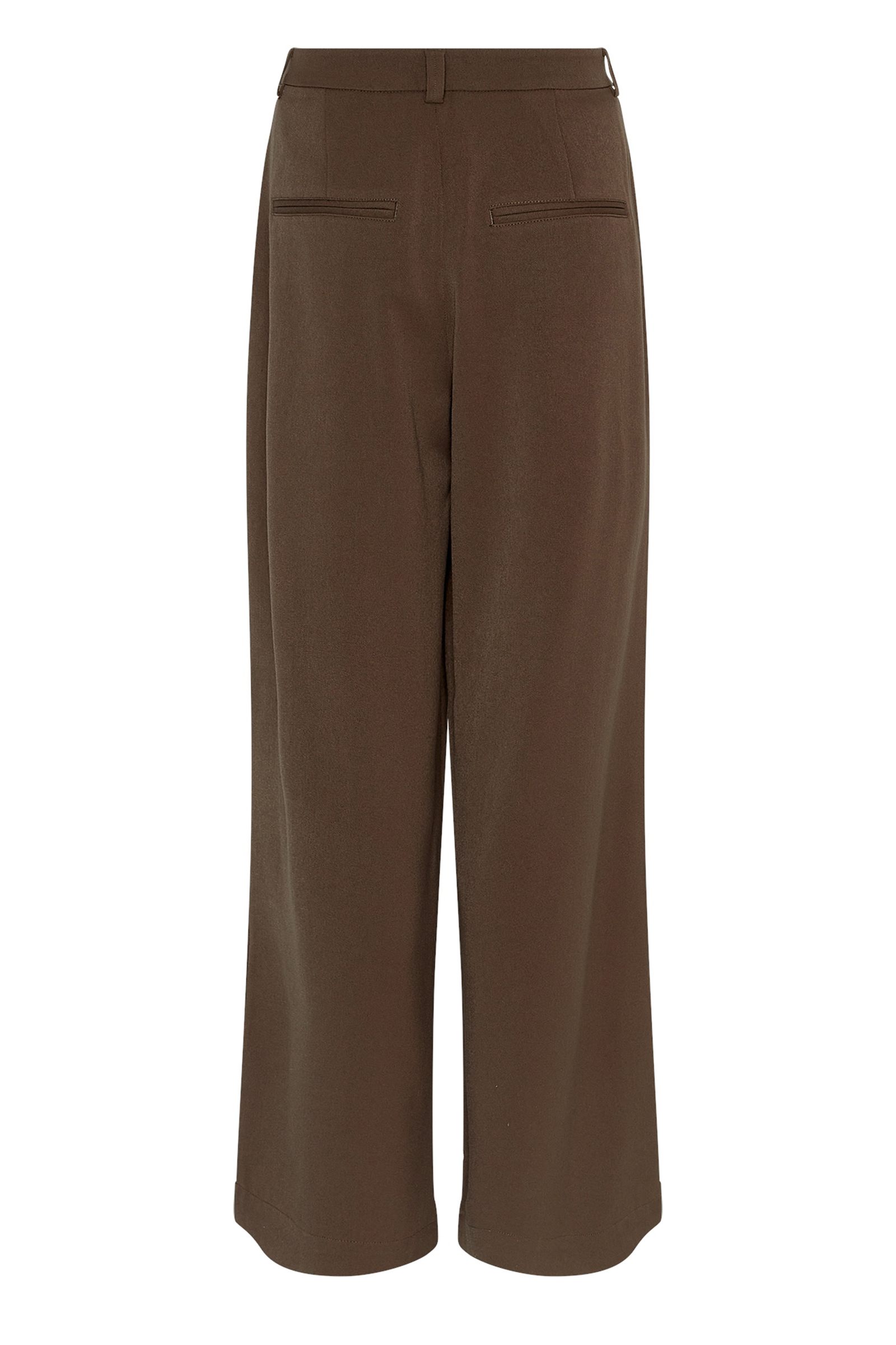 Casual dames short bruin