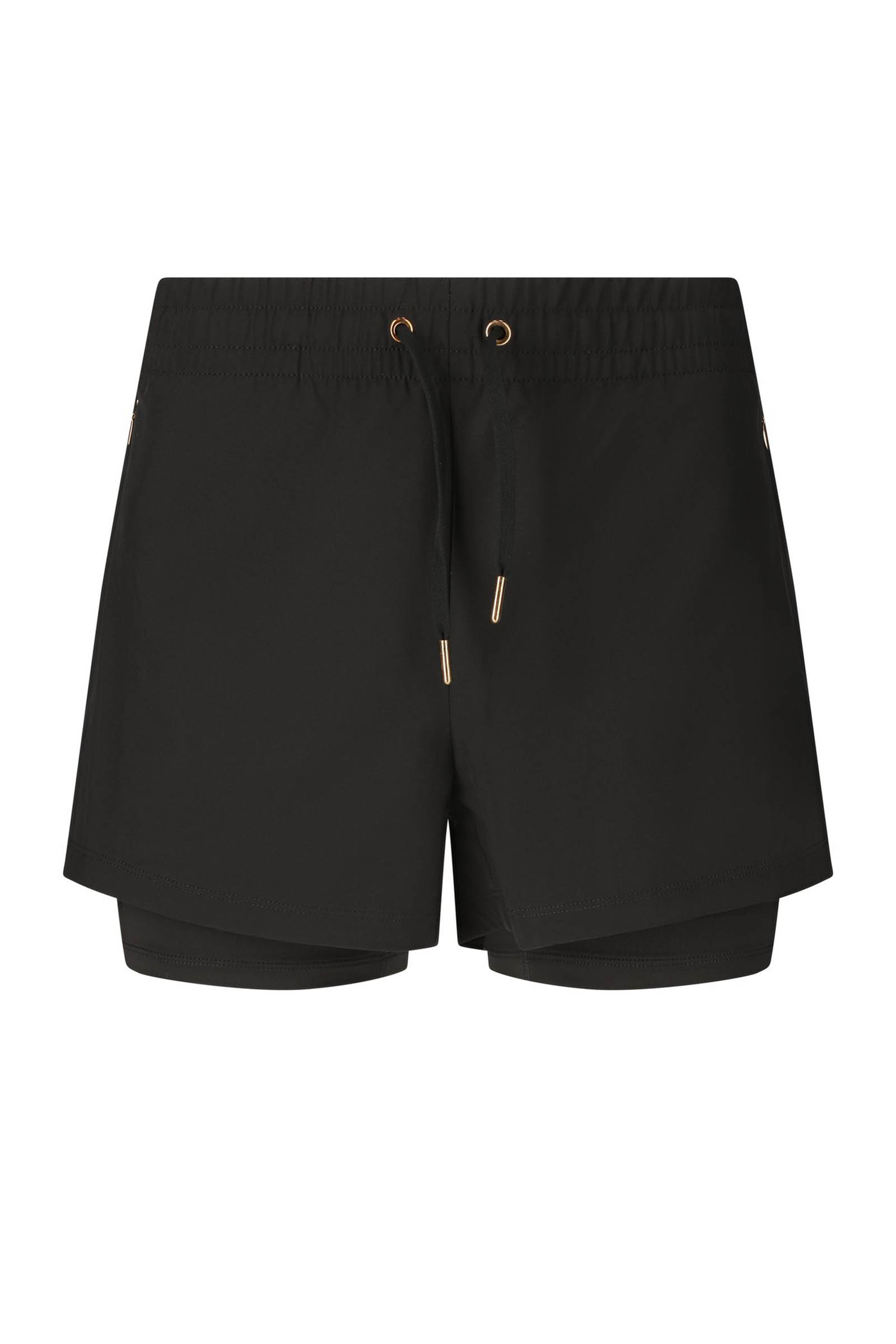 Fitness dames short zwart