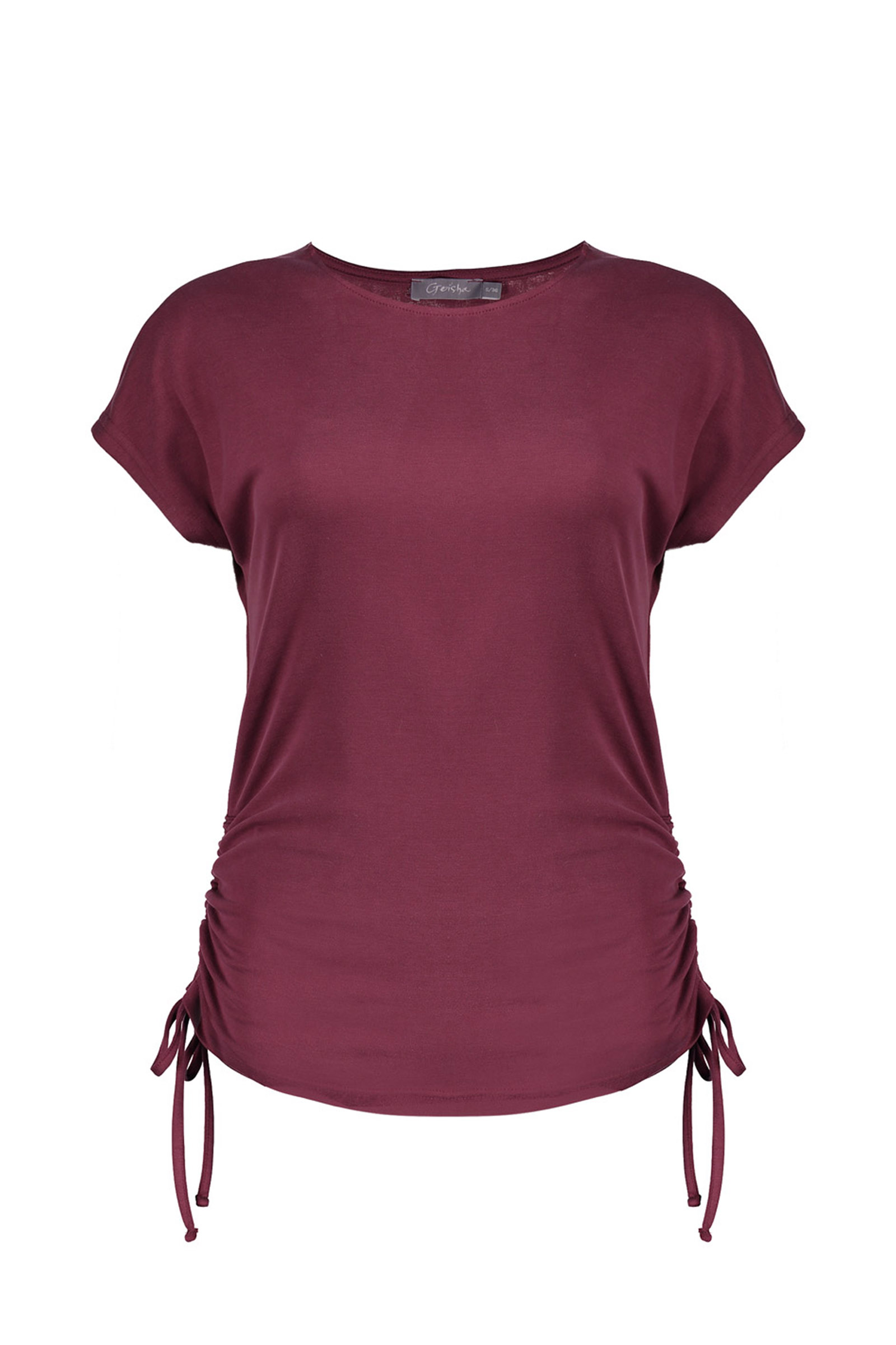 Dames t-shirt korte mouw rood