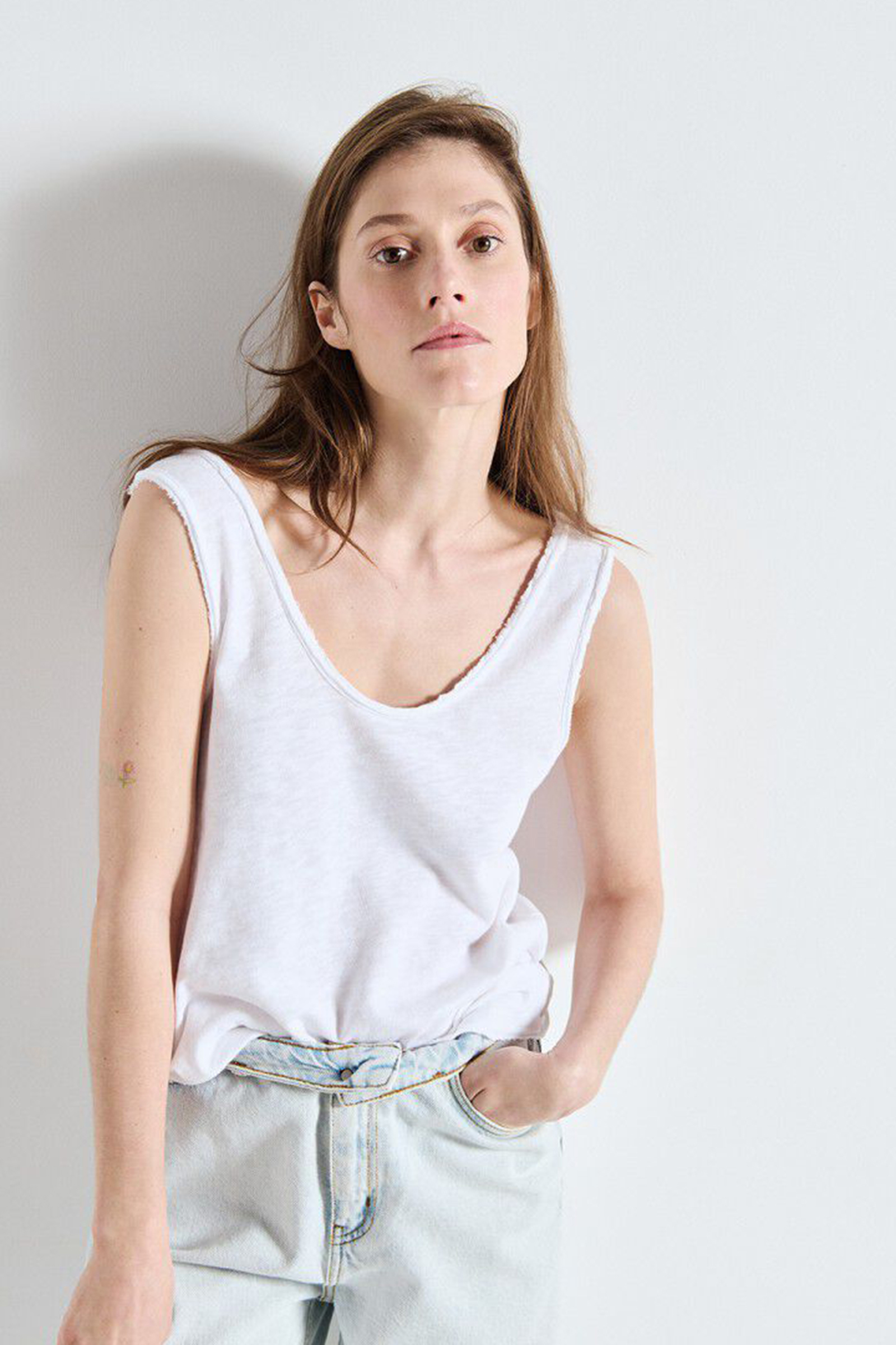 Dames top wit