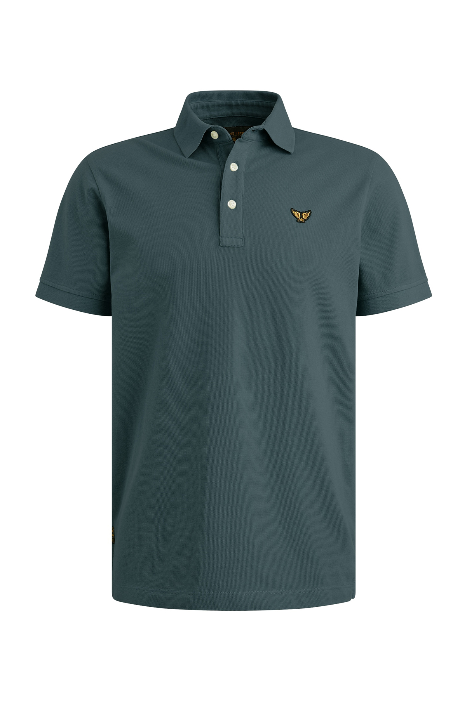 pique garment dye tailwing badge
