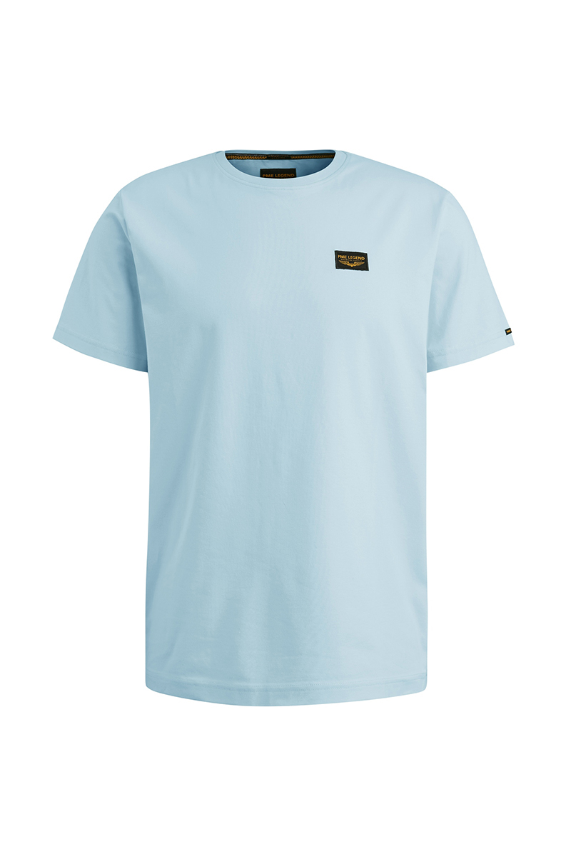 Heren t-shirt kortemouw blauw