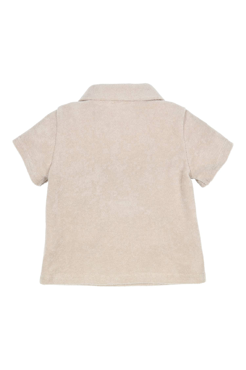 Baby t-shirt korte mouw ecru