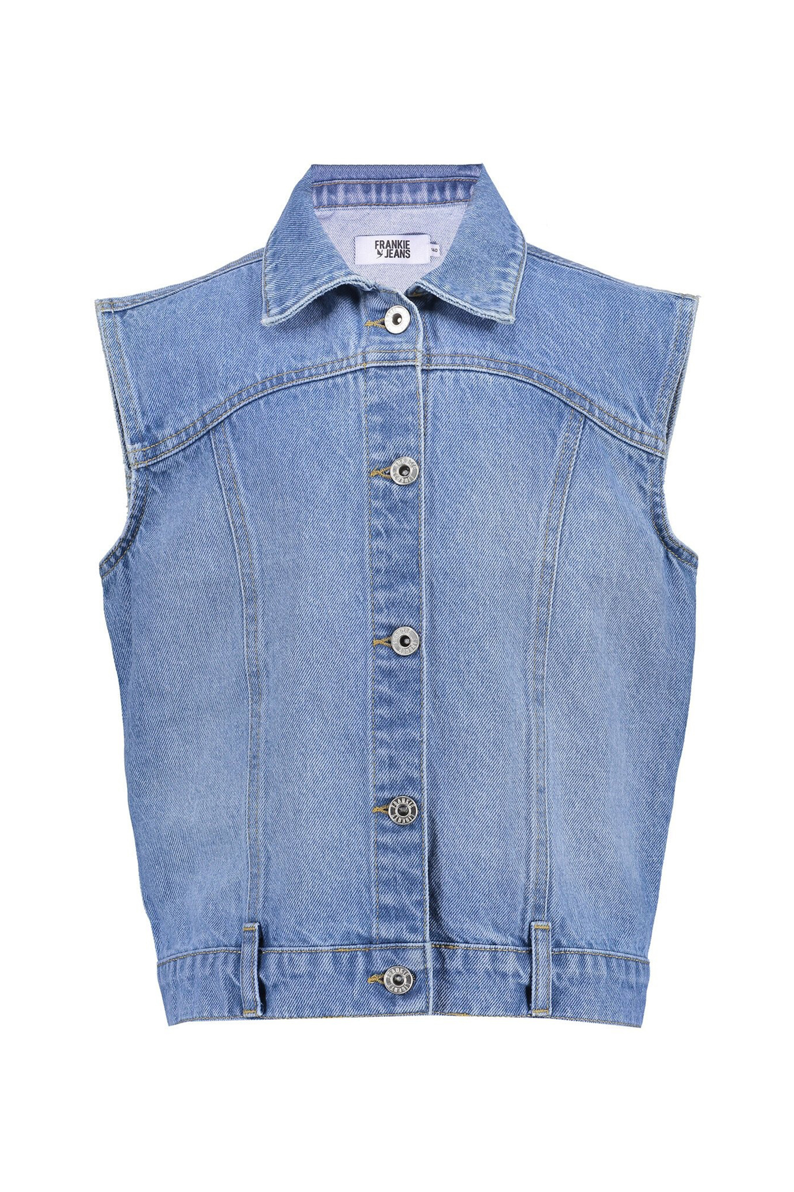 Frankie & Liberty Rimona bodywarmer Blauw-1 1