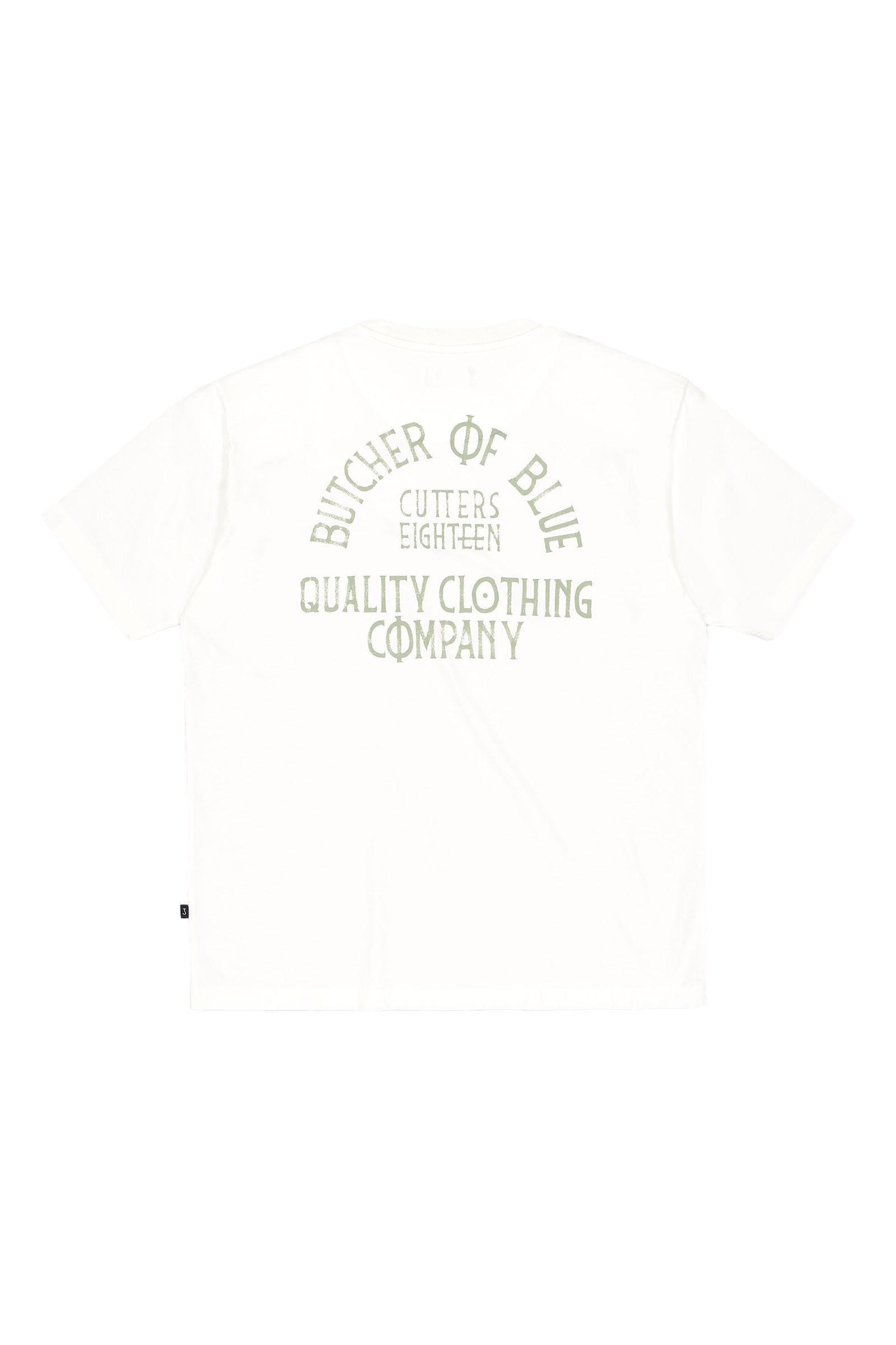 Heren t-shirt kortemouw ecru