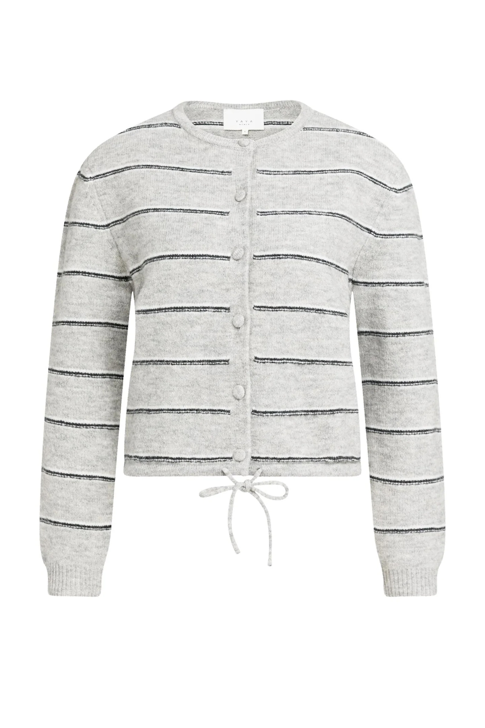 Dames vest grijs