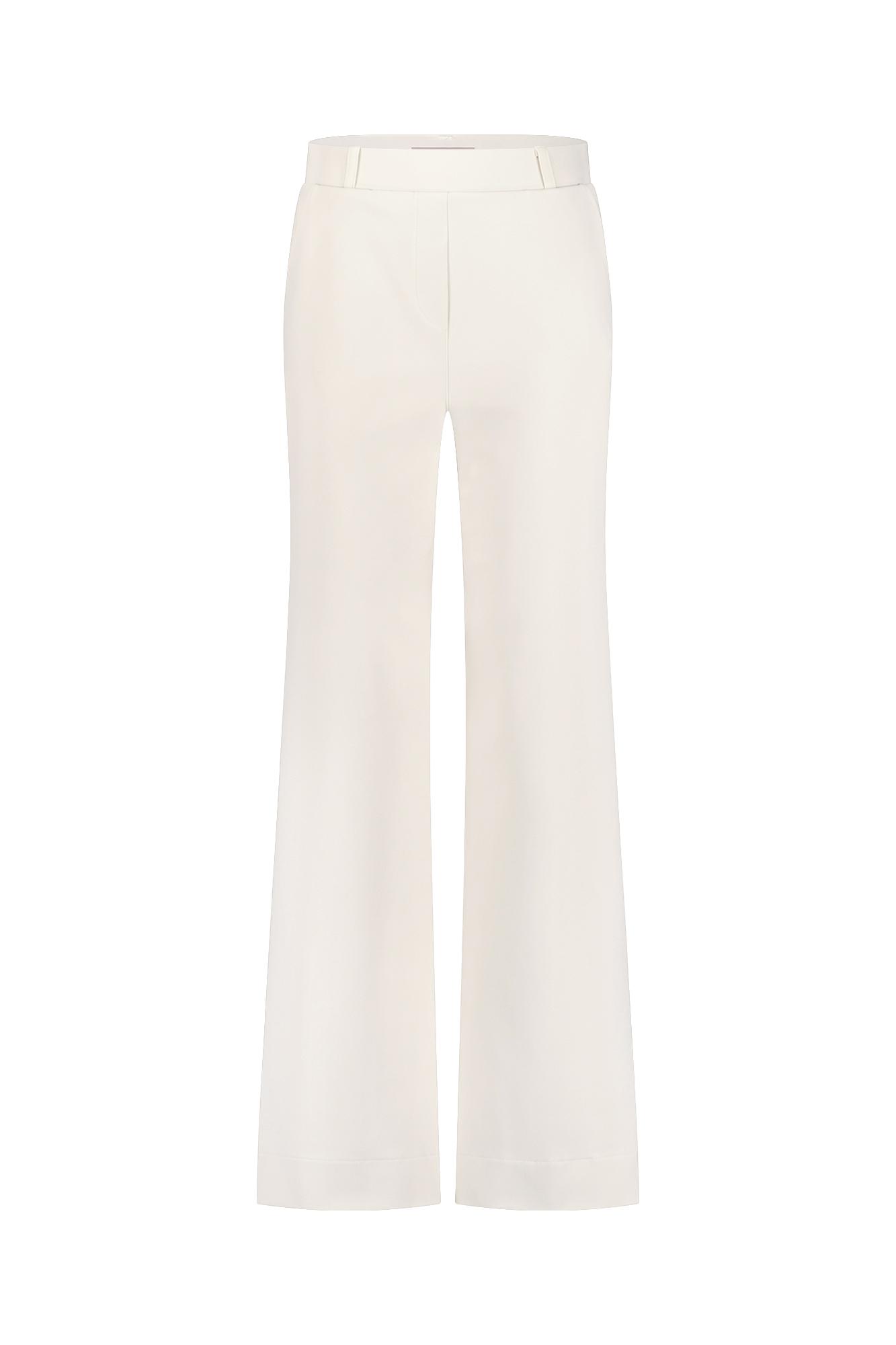 Dames broek ecru