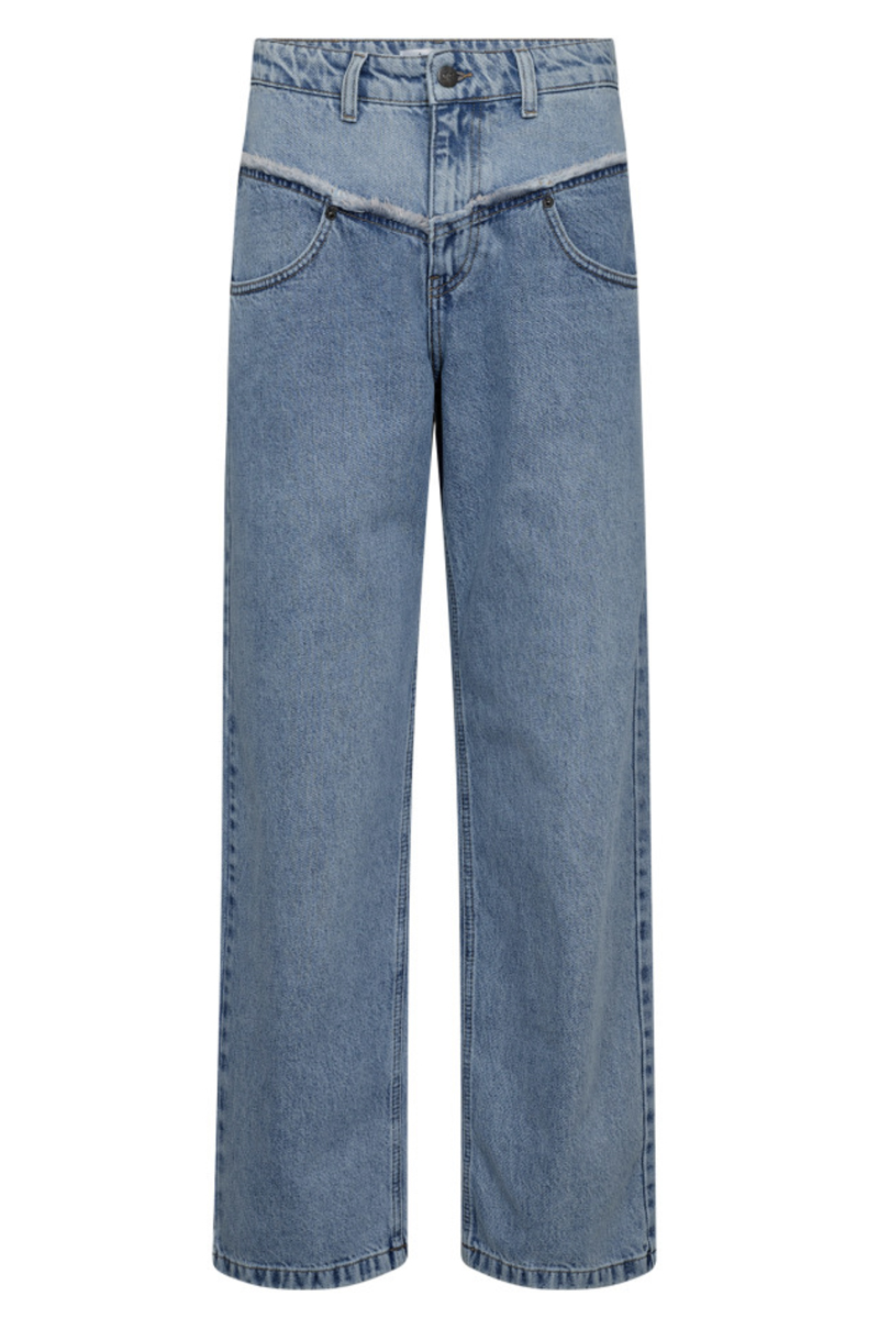 Dames jeans blauw