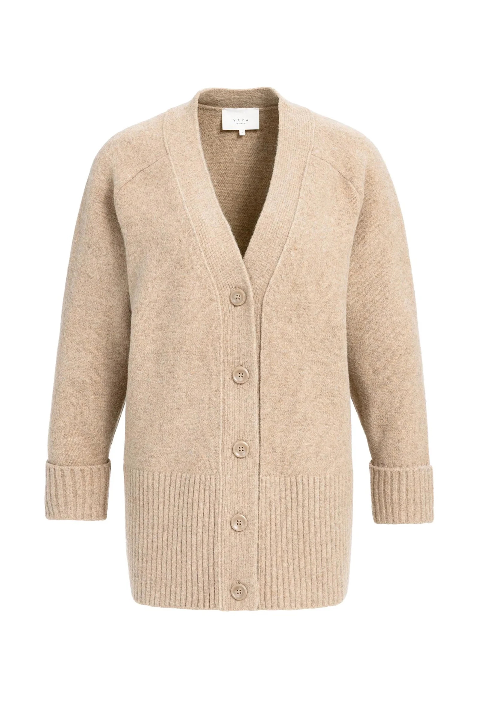 Dames vest bruin