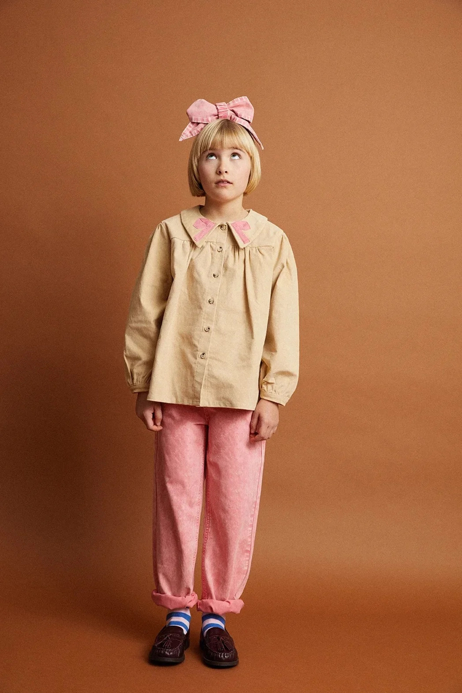 Meisjes jeans rose