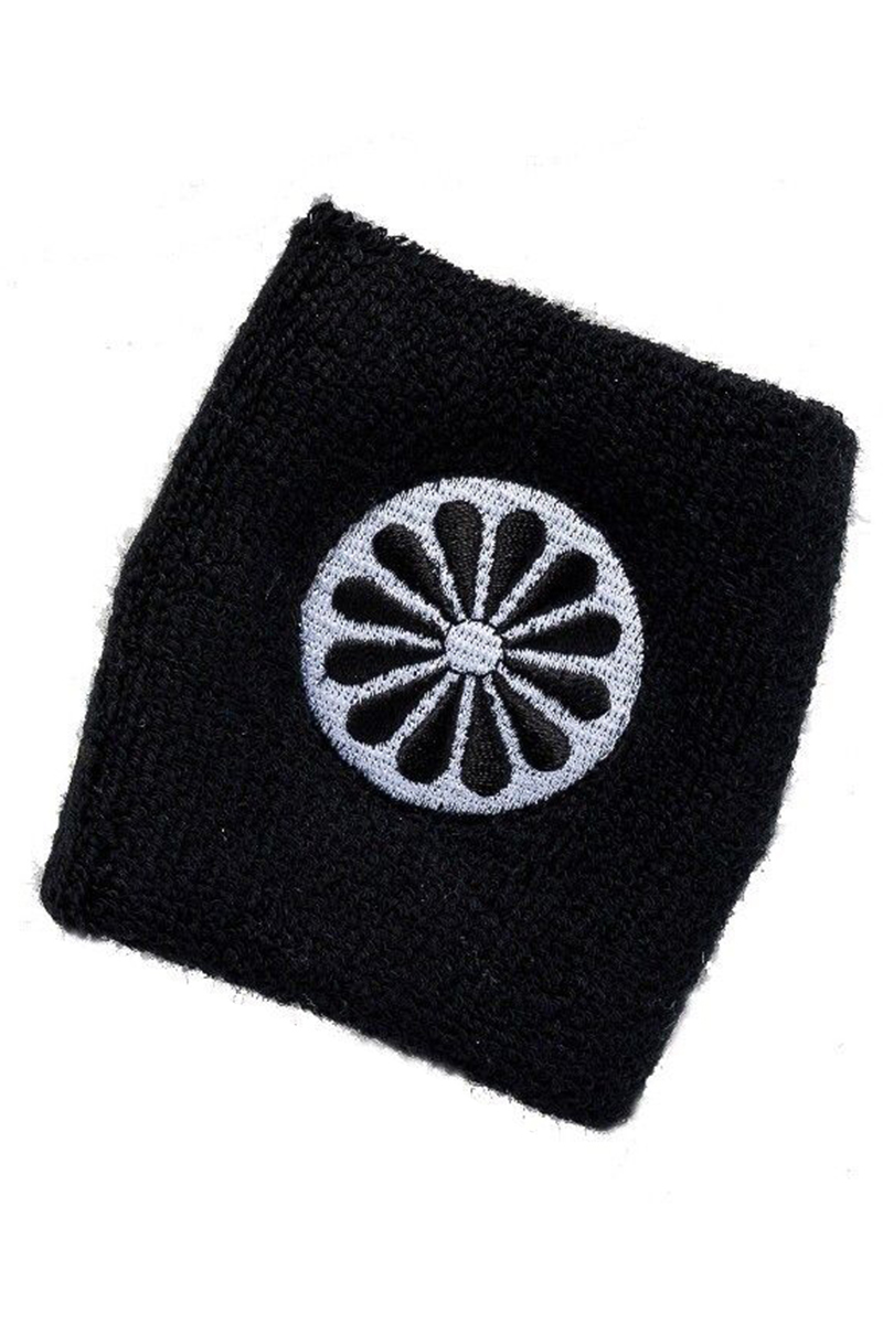 Tennis polsband zwart