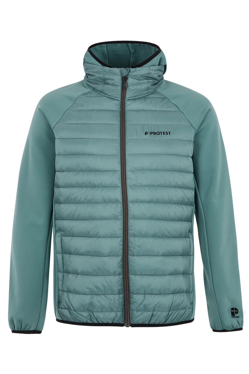 Protest TRENAS FULL ZIP HOODY Groen-1 1