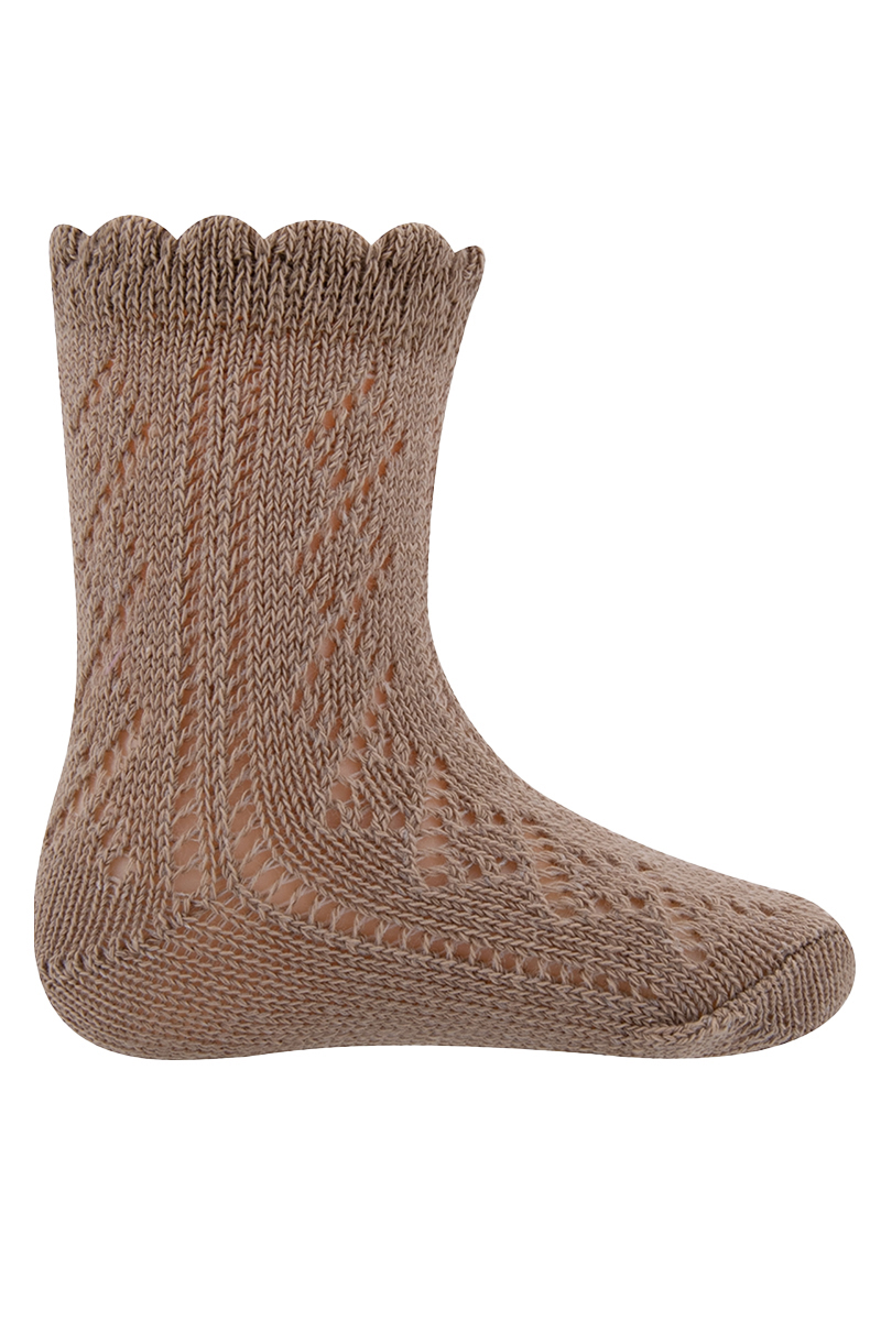 Kinder unisex sokken bruin