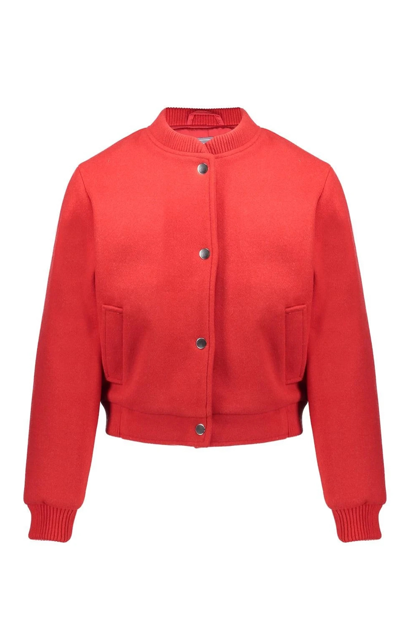 Meisjes gilet rood