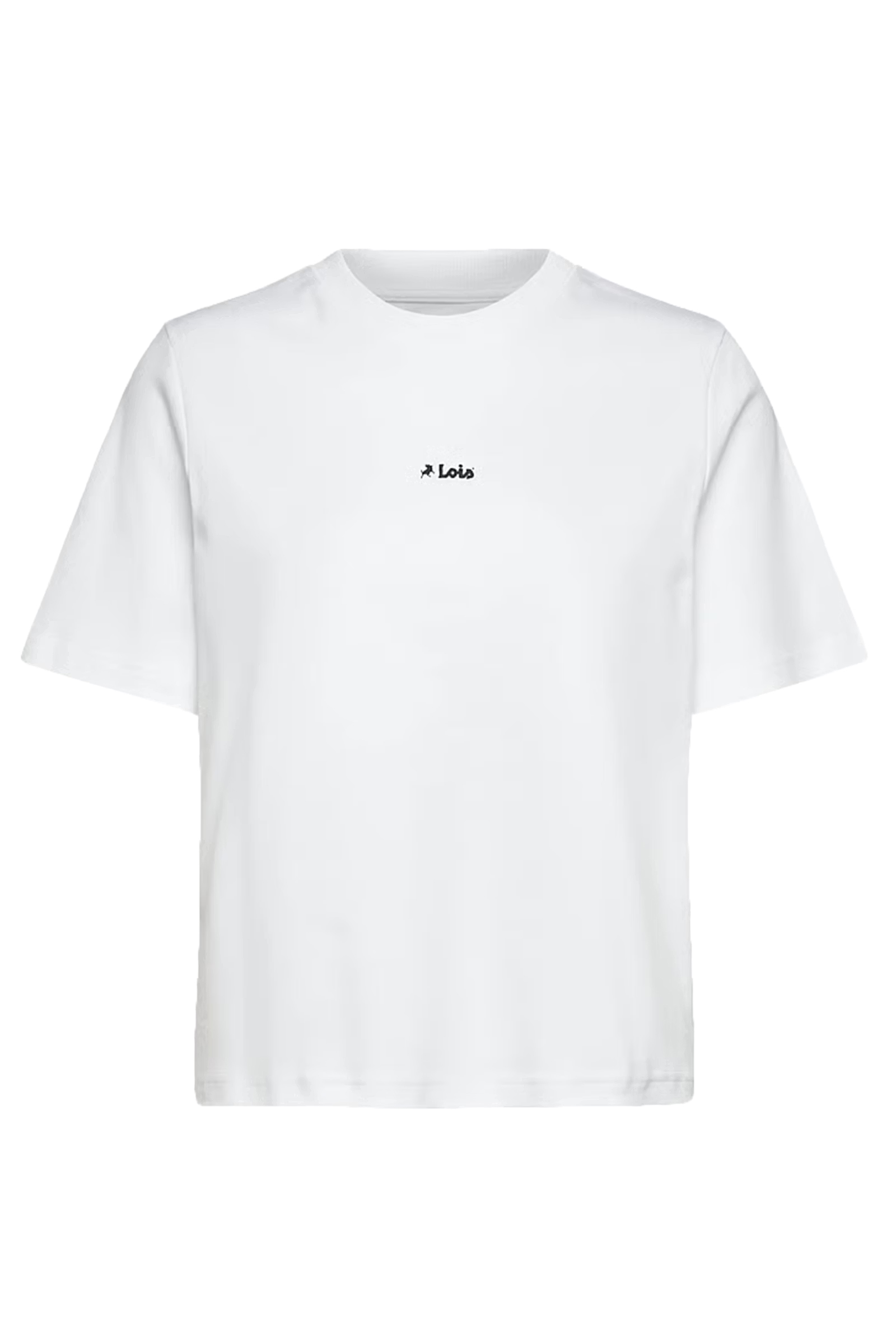 Dames t-shirt korte mouw wit