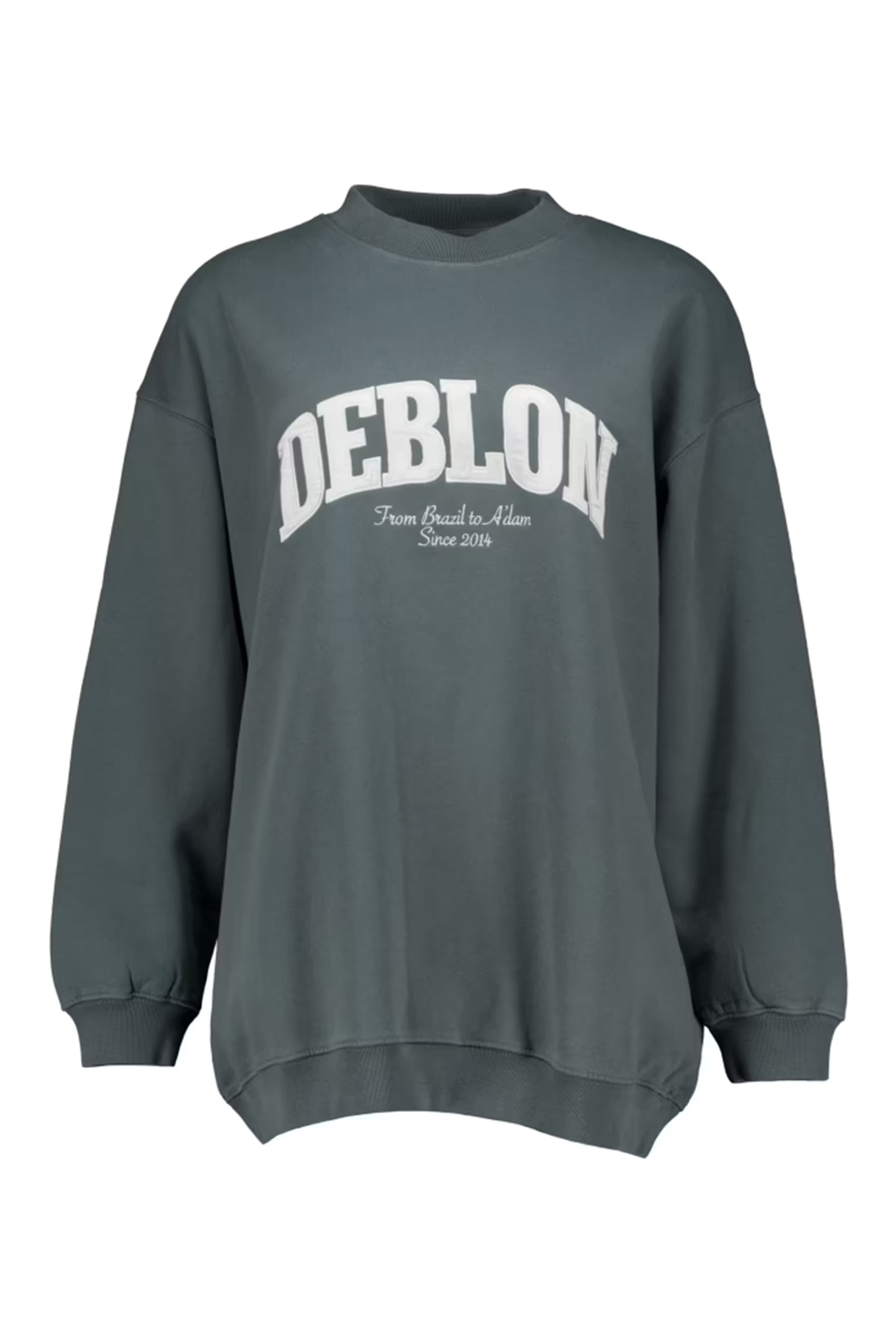 Casual dames sweater groen