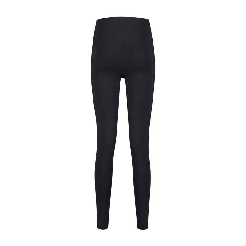 Fitness dames tight lang zwart