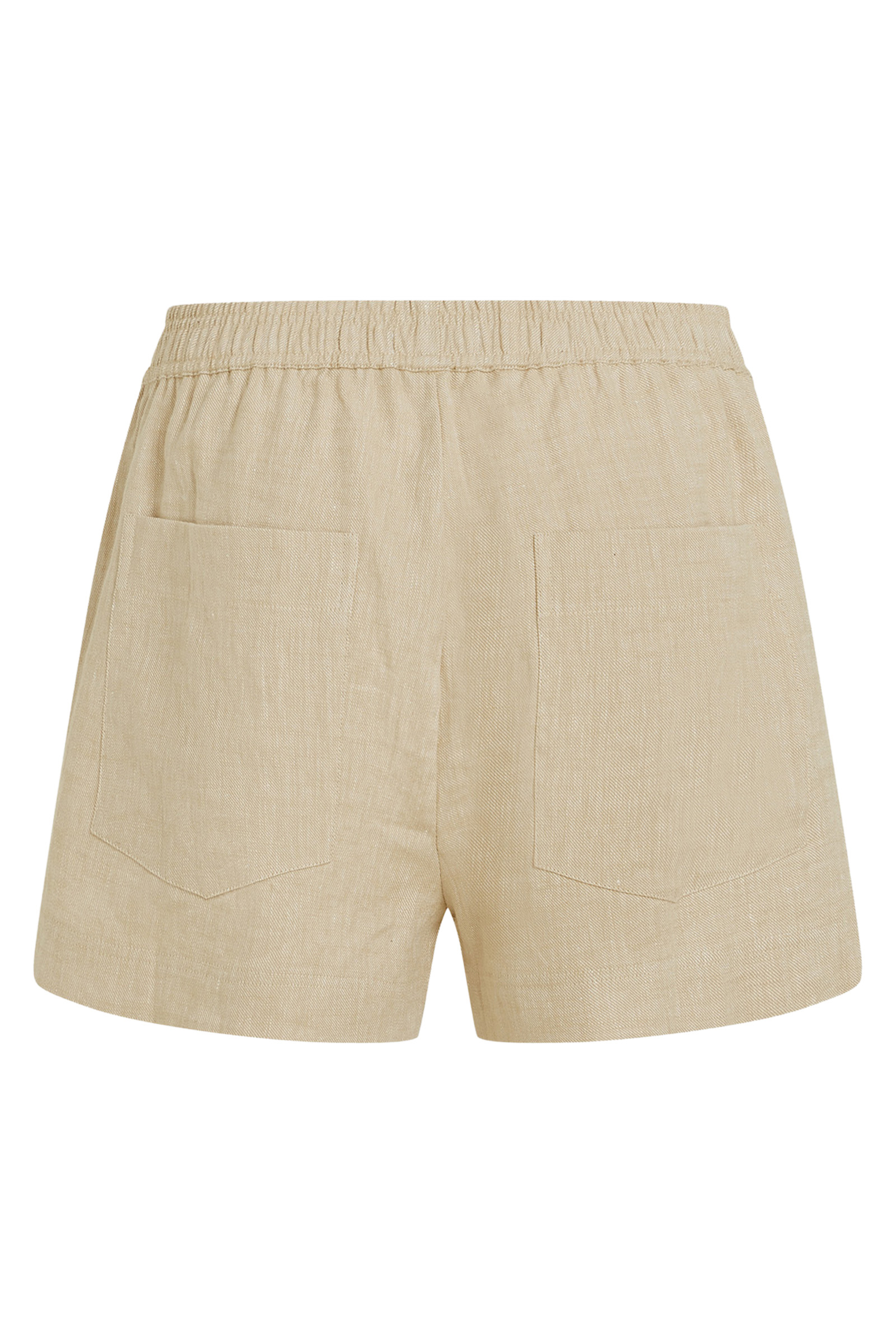 Dames short bruin