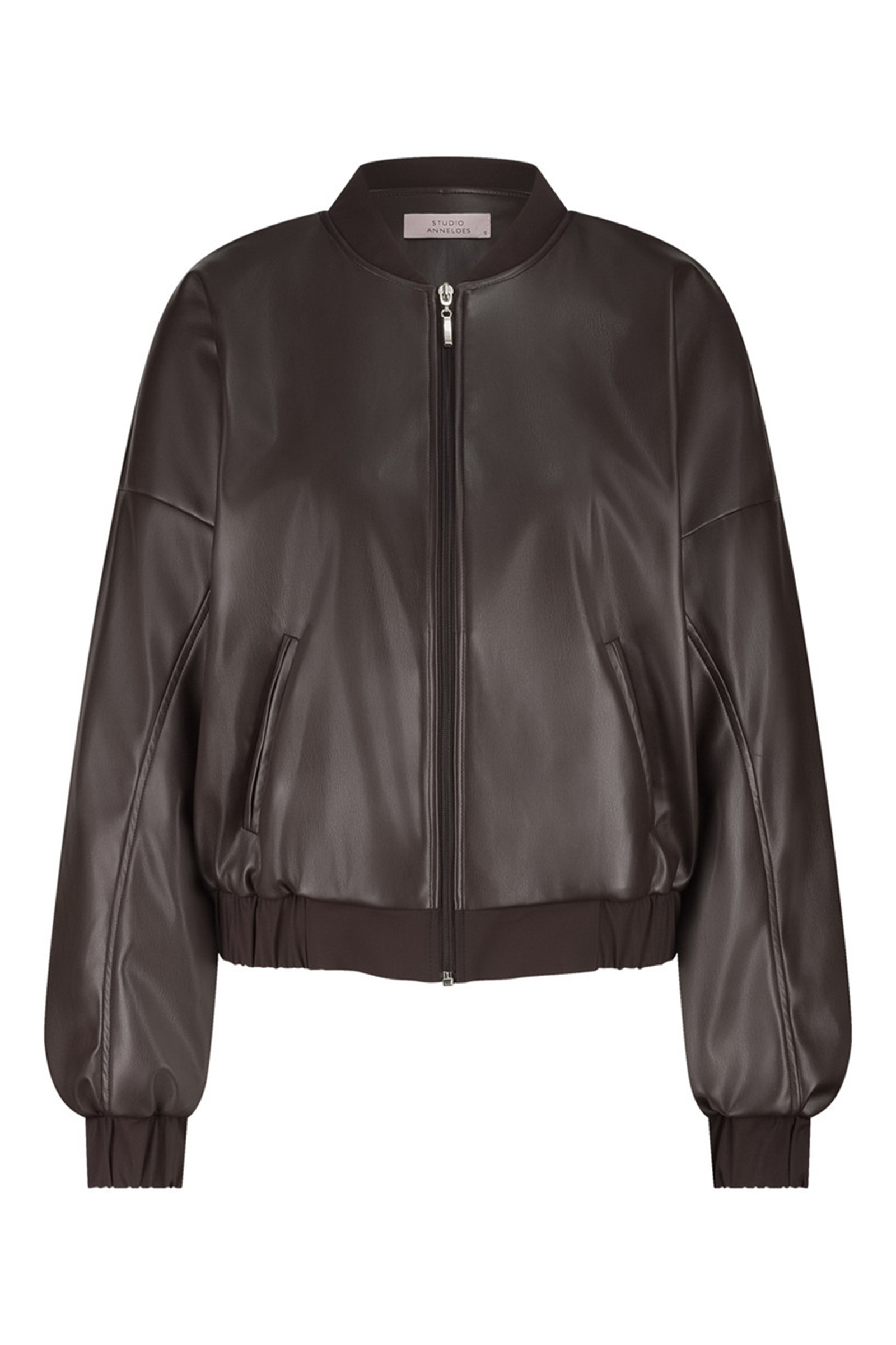 Dames blazer bruin
