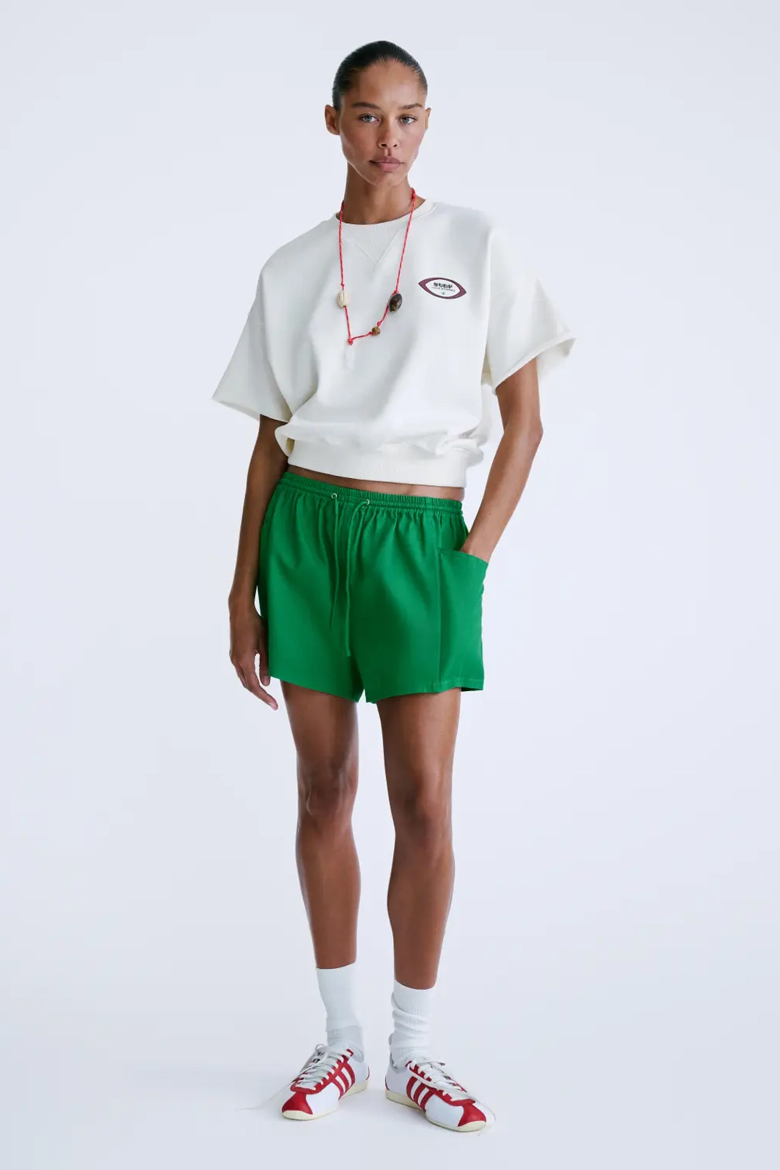 Dames sweater ecru