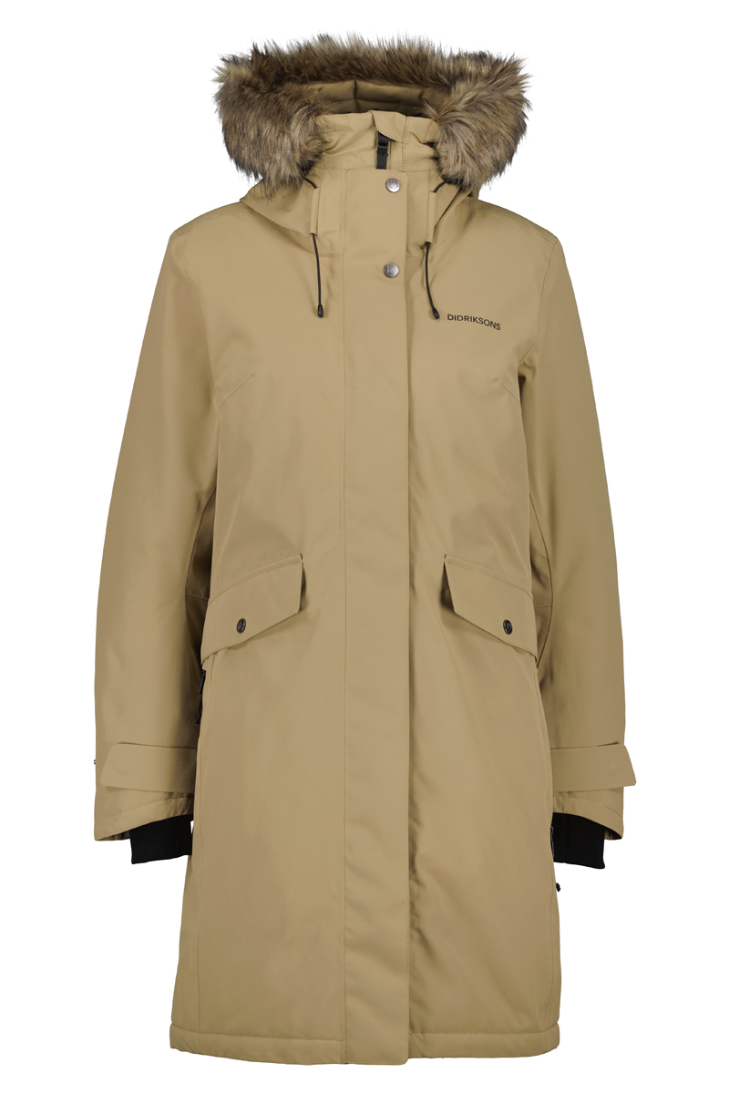 Didriksons ERIKA WNS PARKA 3 bruin/beige-1 1