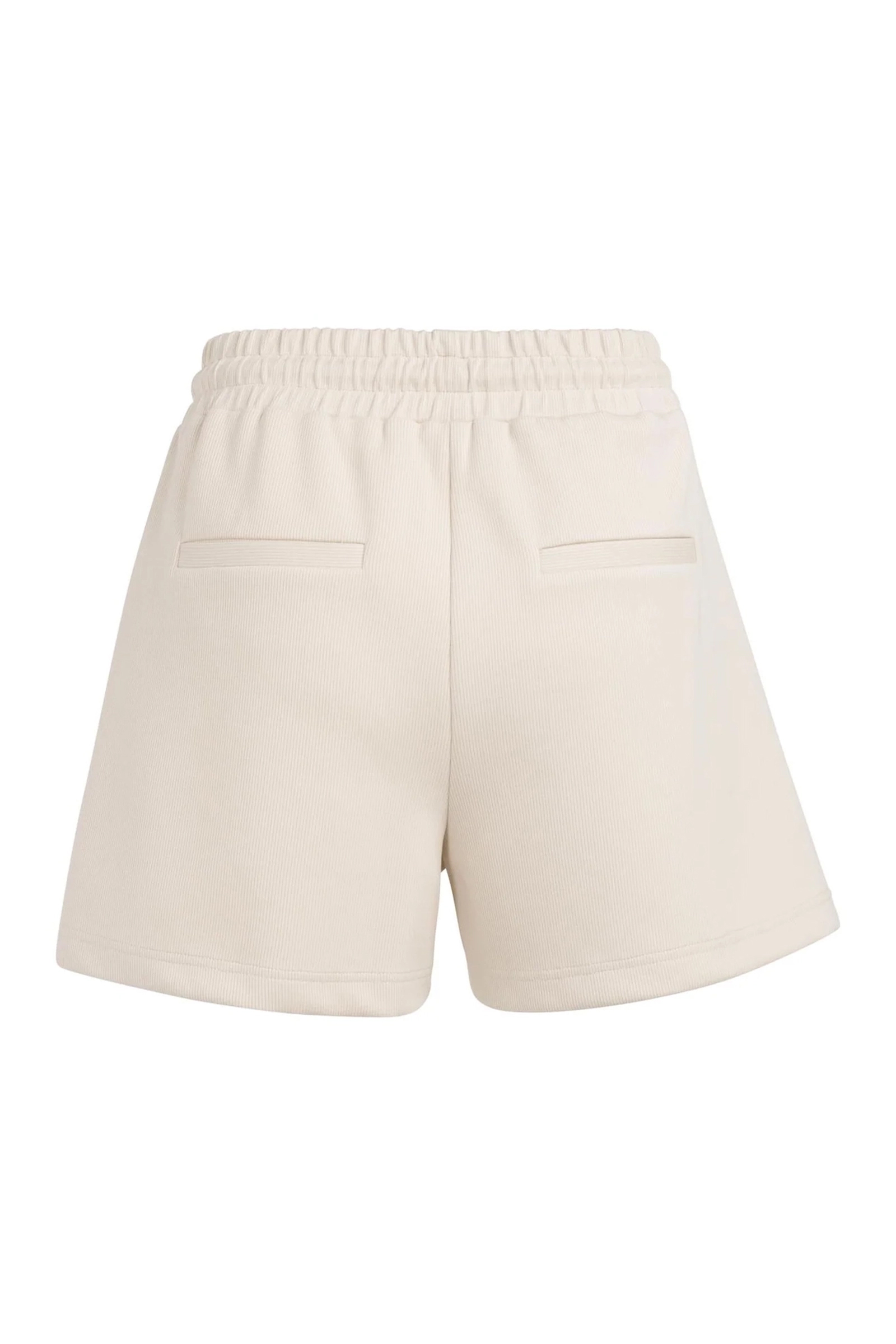 Dames short wit